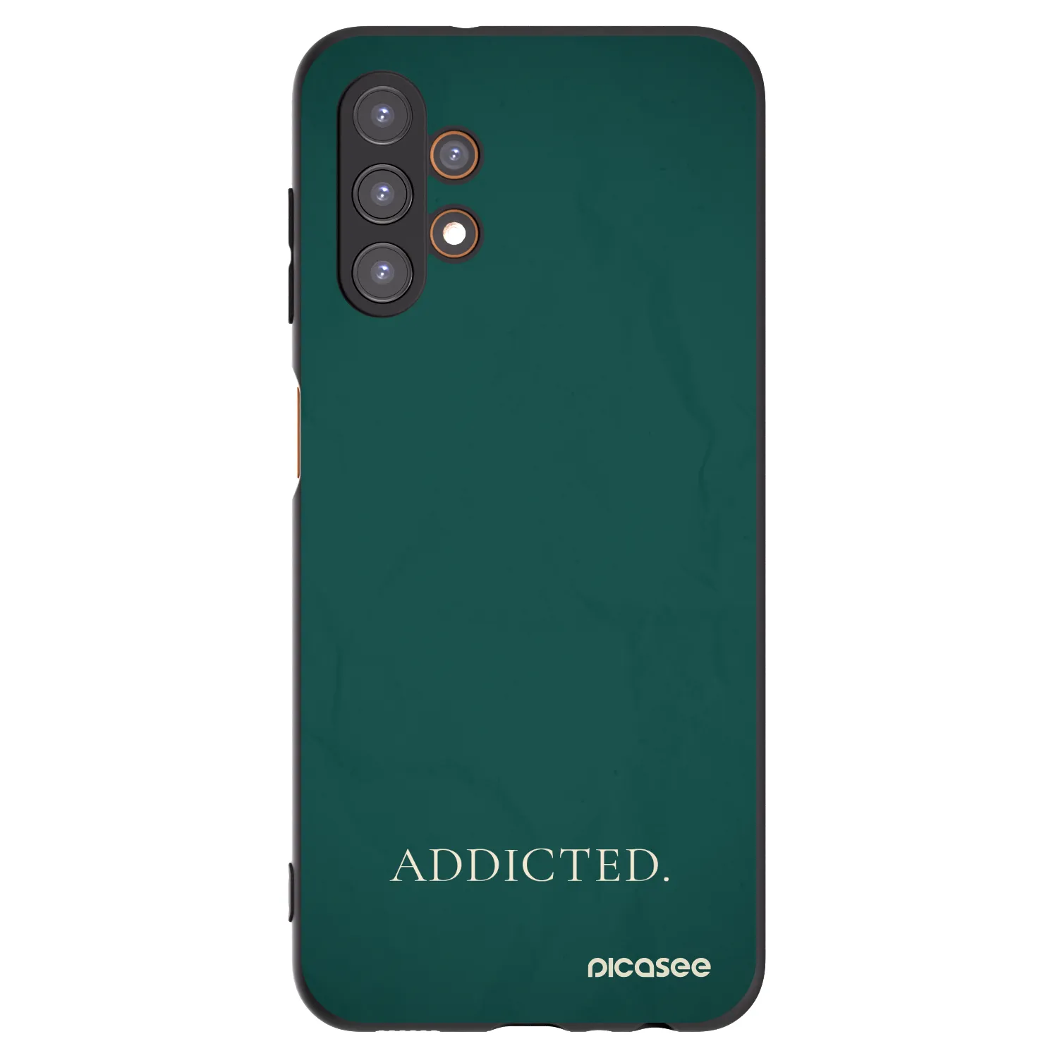 Picasee silikonski črni ovitek za Samsung Galaxy A13 4G A135 - Addicted