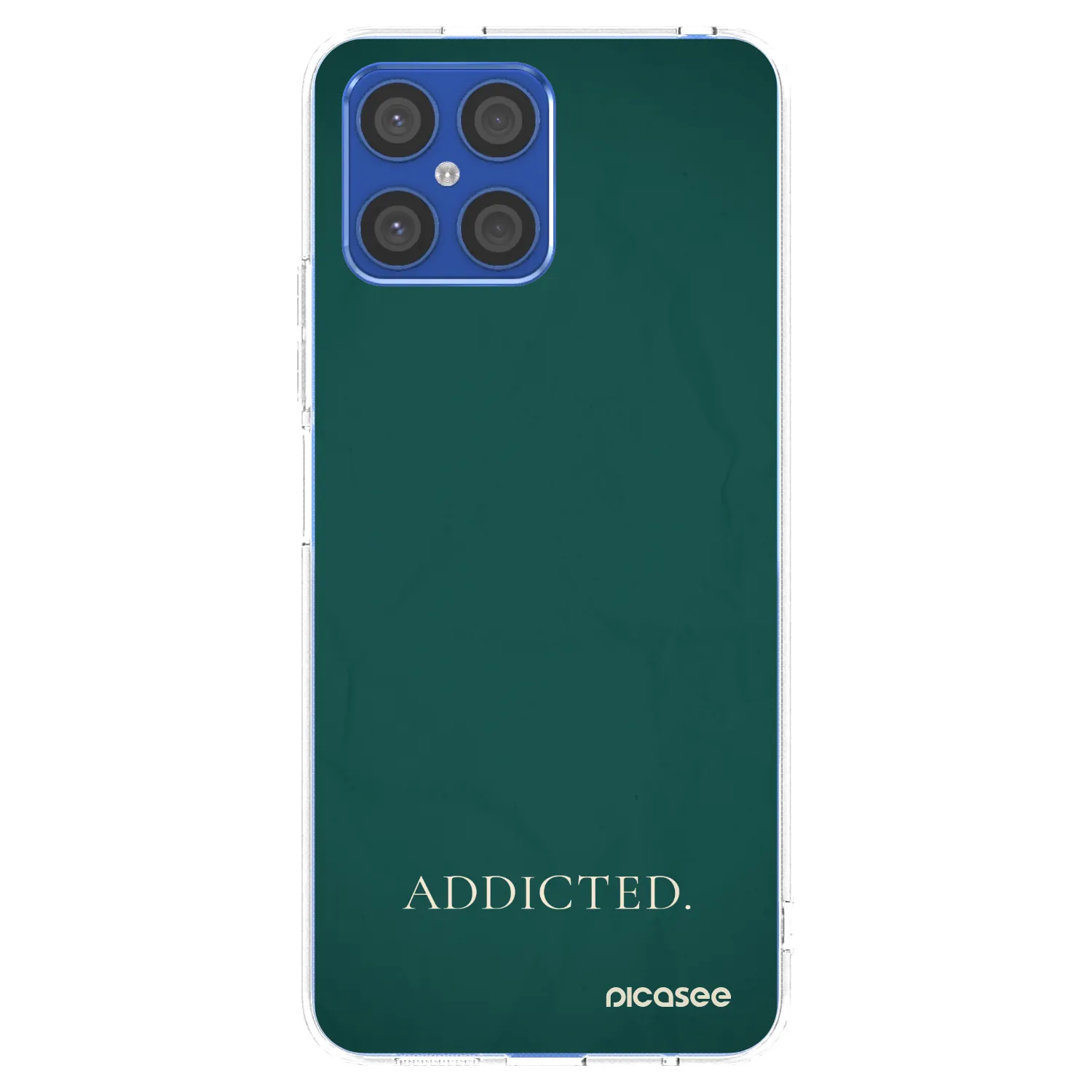 Picasee silikonski prozorni ovitek za Honor X8 4G - Addicted