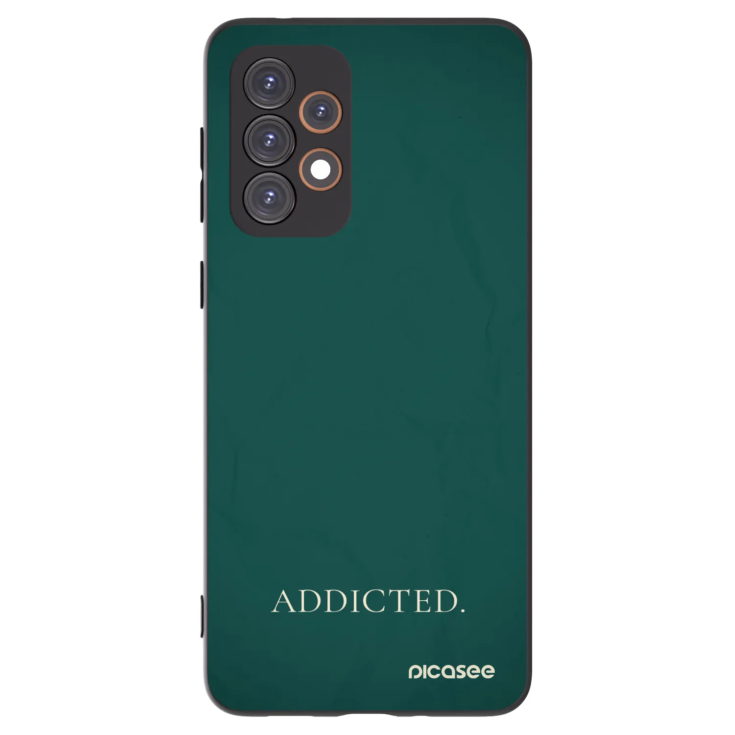 Picasee silikonski črni ovitek za Samsung Galaxy A33 5G A336 - Addicted