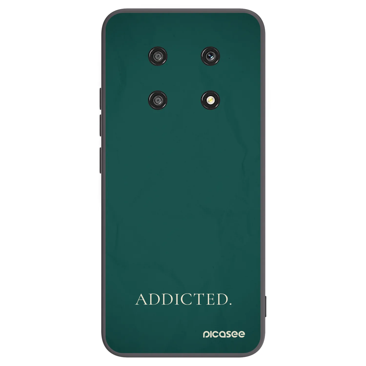 Picasee silikonski črni ovitek za Honor Magic4 Lite 5G - Addicted