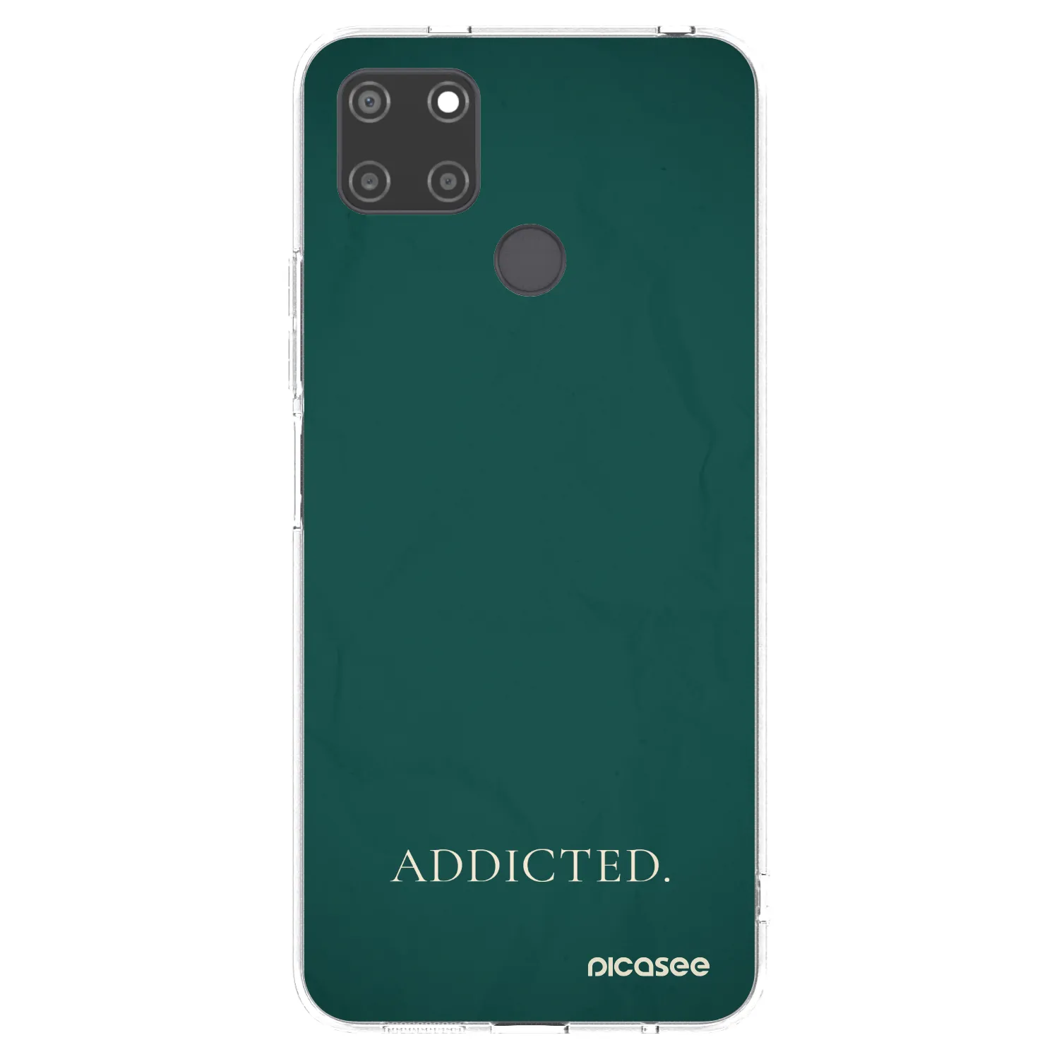 Picasee silikonski prozorni ovitek za Realme C21Y - Addicted