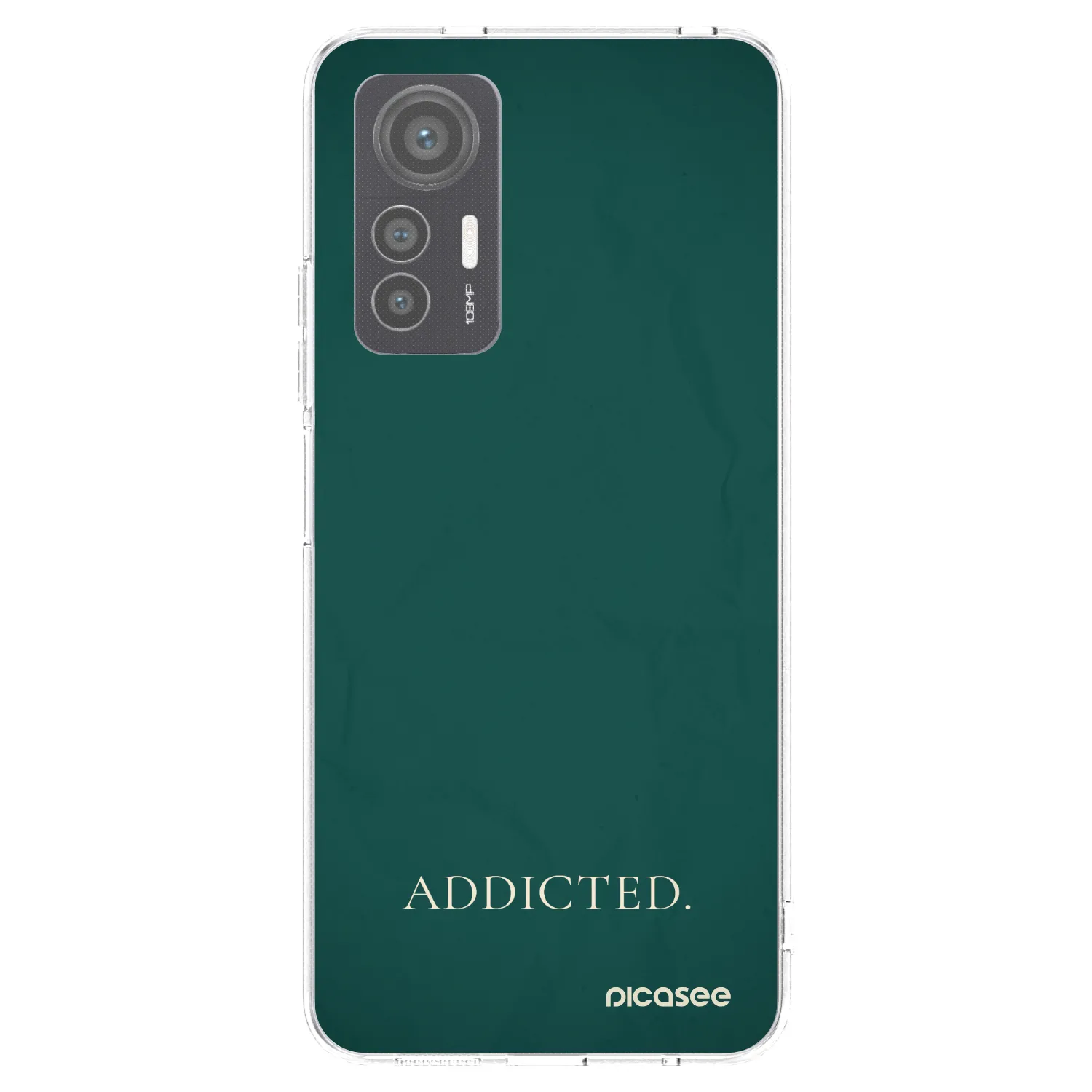 Picasee silikonski prozorni ovitek za Xiaomi 12 Lite - Addicted