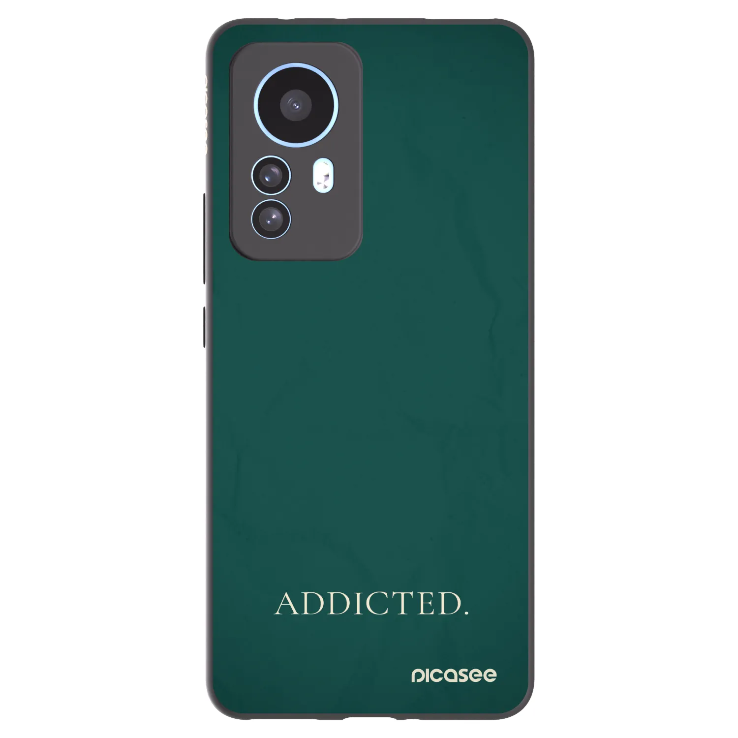 Picasee silikonski črni ovitek za Xiaomi 12T Pro - Addicted