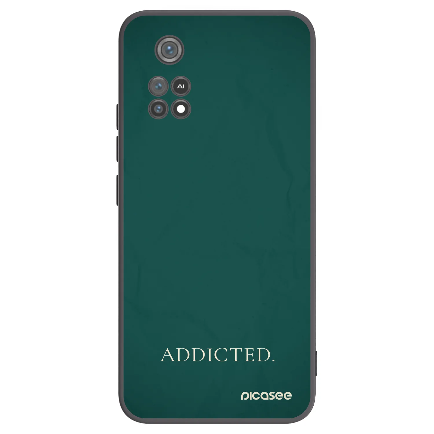 Picasee silikonski črni ovitek za Xiaomi Poco M4 Pro - Addicted