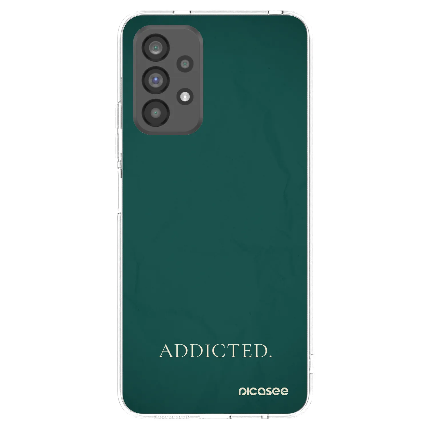 Picasee silikonski prozorni ovitek za Samsung Galaxy A73 5G - Addicted