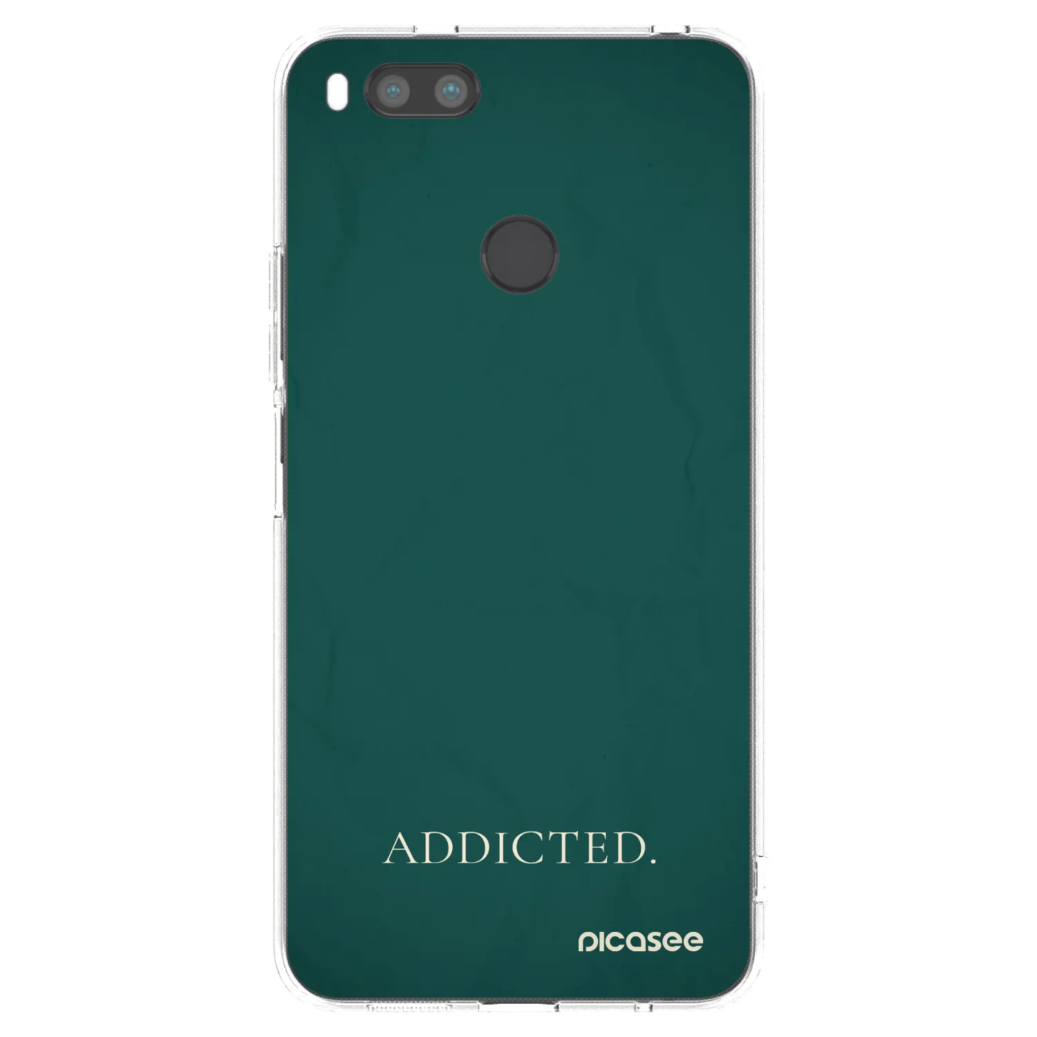 Picasee silikonski prozorni ovitek za Xiaomi Redmi A1 - Addicted