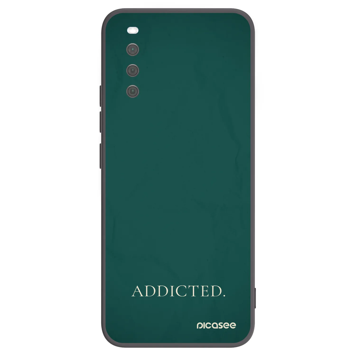 Picasee silikonski črni ovitek za Sony Xperia 10 III - Addicted