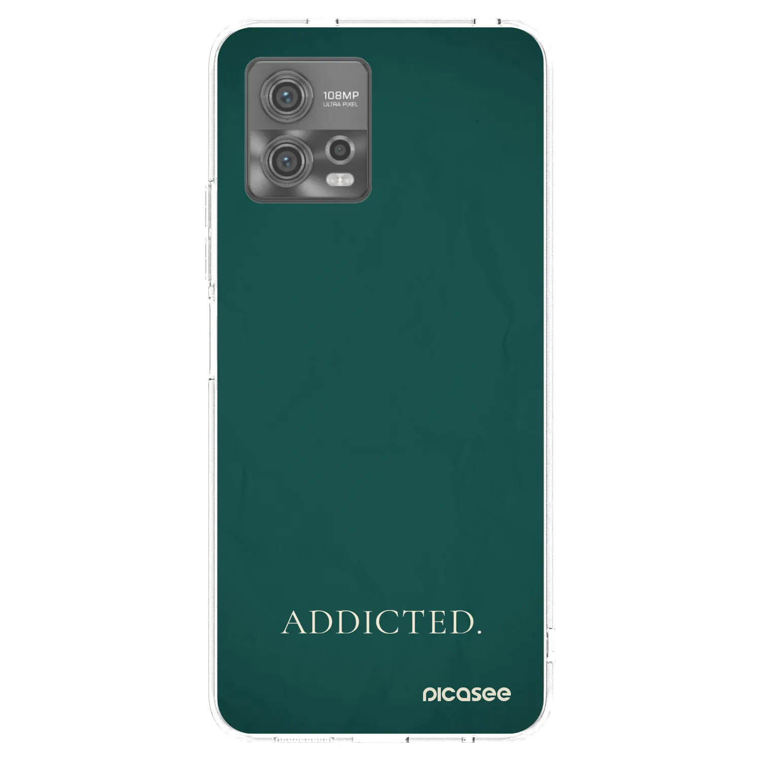 Picasee silikonski prozorni ovitek za Motorola Moto G72 - Addicted