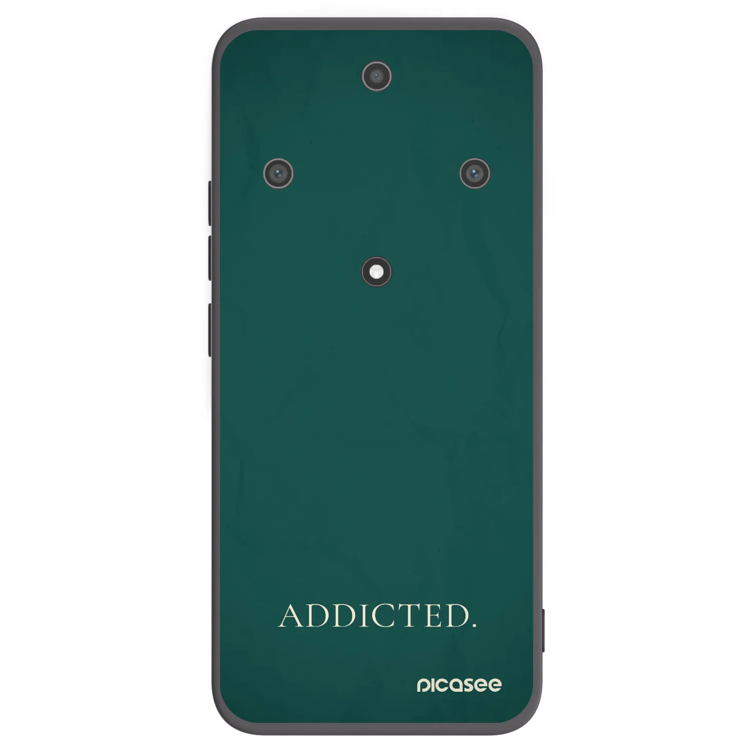 Picasee silikonski črni ovitek za Honor Magic5 Lite 5G - Addicted