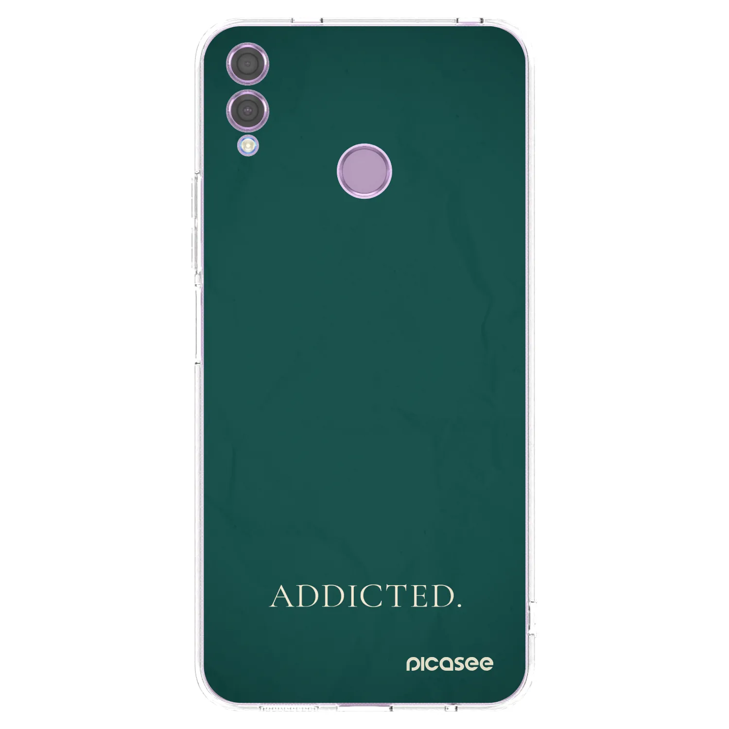 Picasee silikonski prozorni ovitek za Honor 8X - Addicted