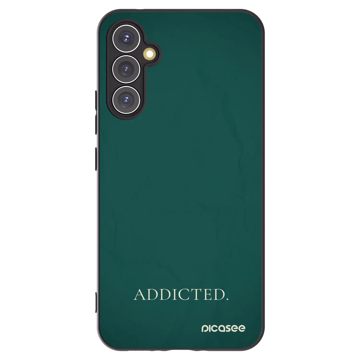 Picasee silikonski črni ovitek za Samsung Galaxy A34 5G A346B - Addicted