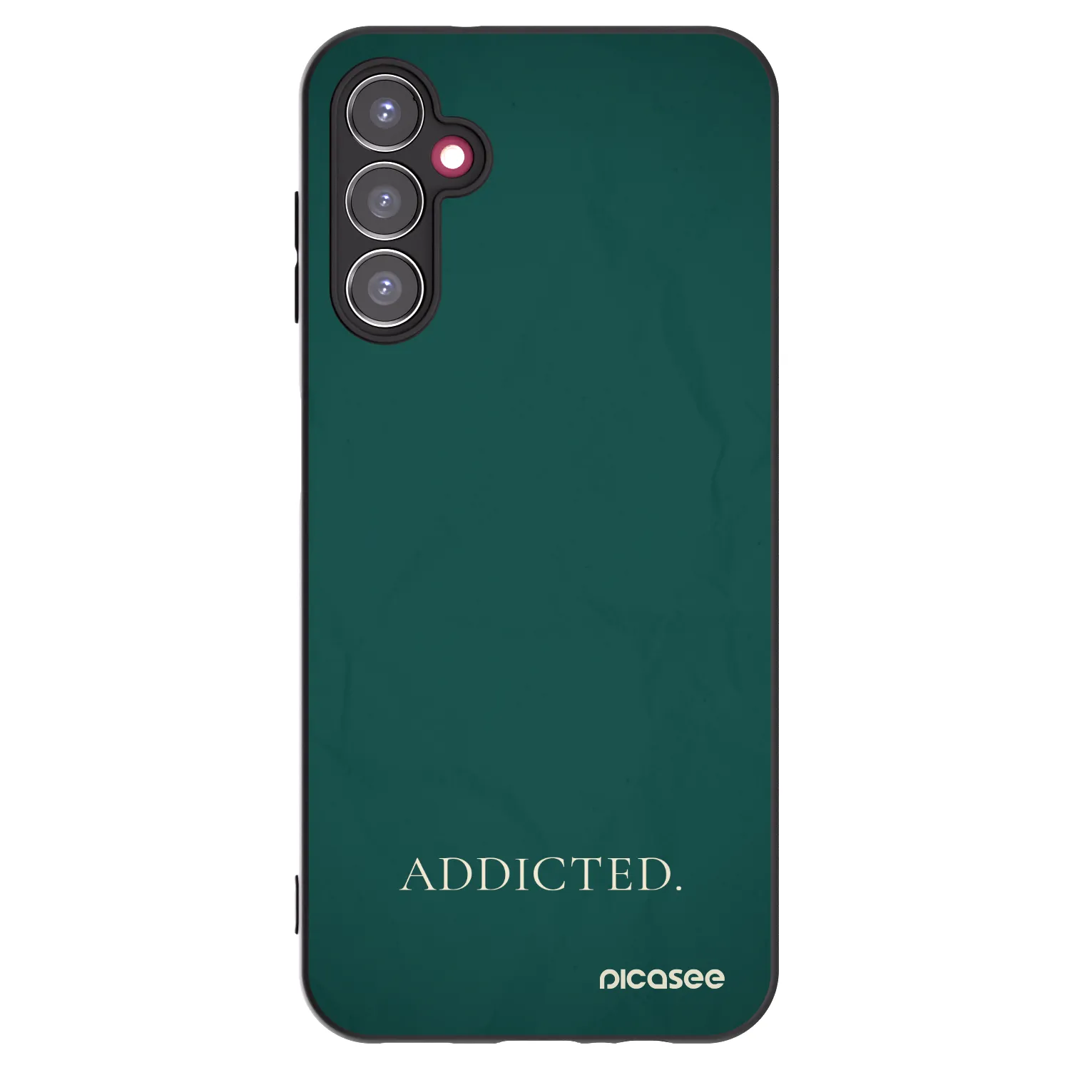 Picasee silikonski črni ovitek za Samsung Galaxy A14 4G A145R - Addicted