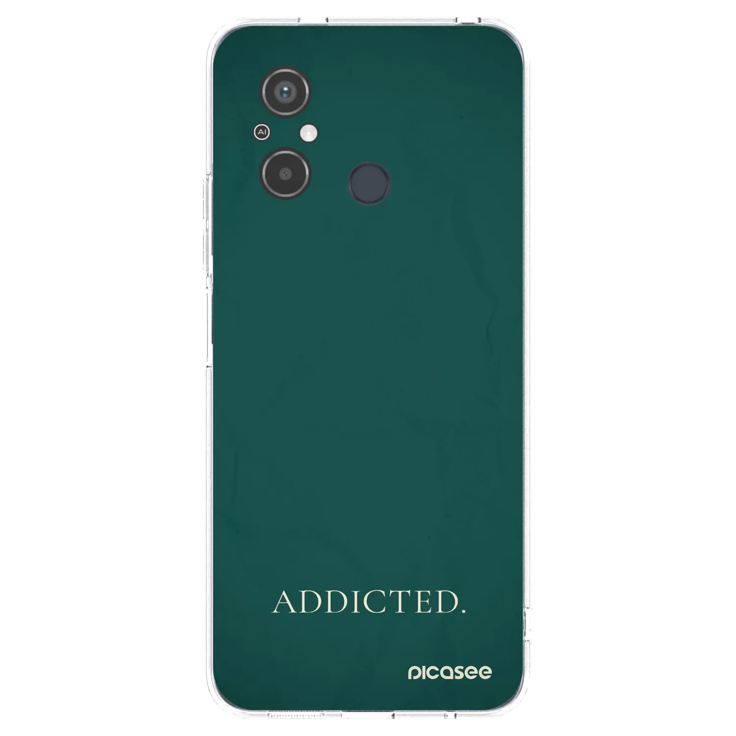 Picasee silikonski prozorni ovitek za Xiaomi Redmi 12C - Addicted
