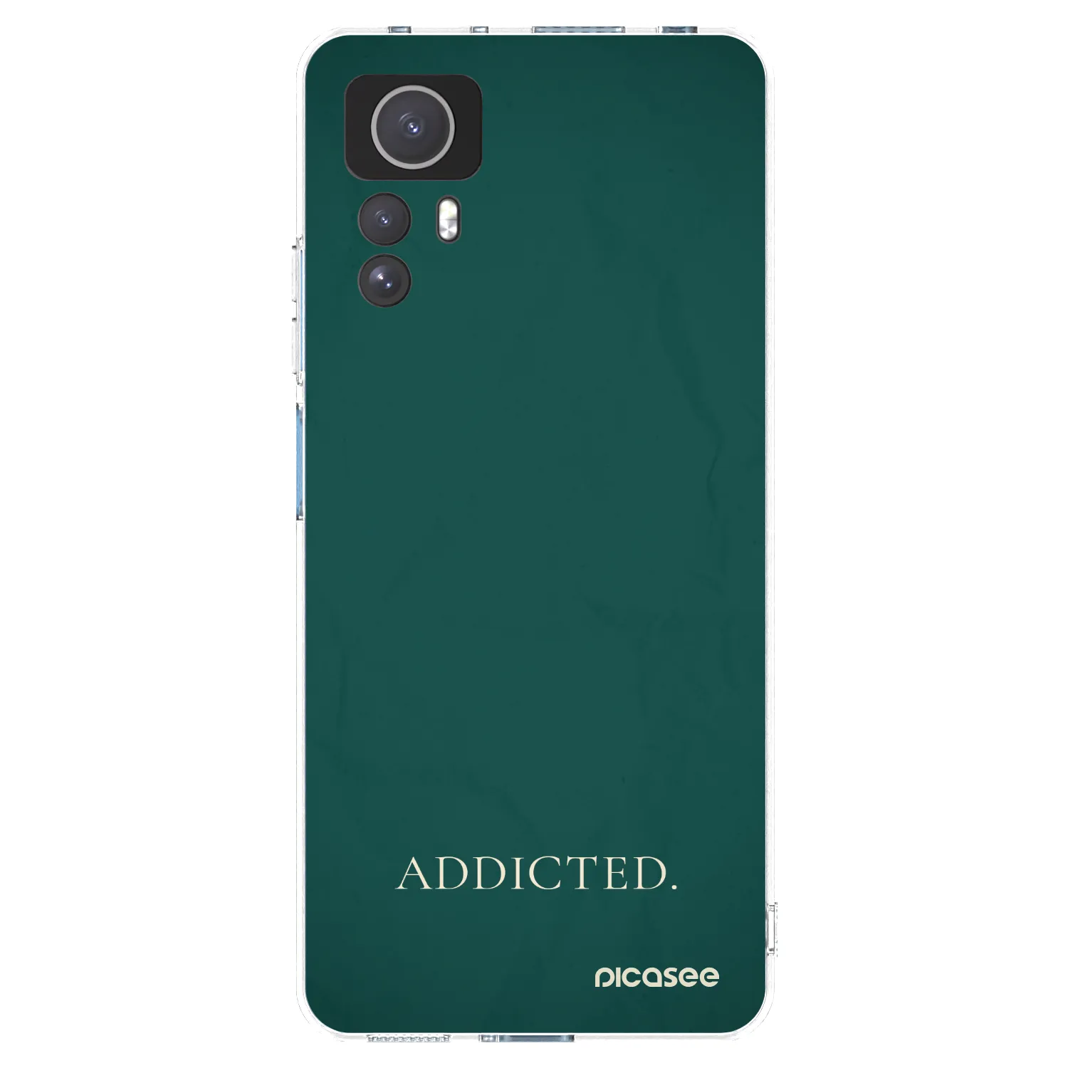 Picasee silikonski prozorni ovitek za Xiaomi Redmi Note 12S - Addicted