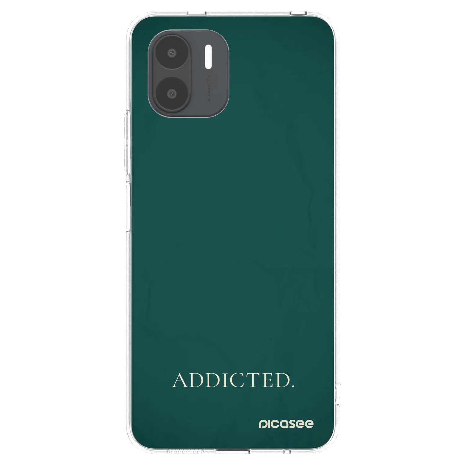 Picasee silikonski prozorni ovitek za Xiaomi Redmi A2 - Addicted