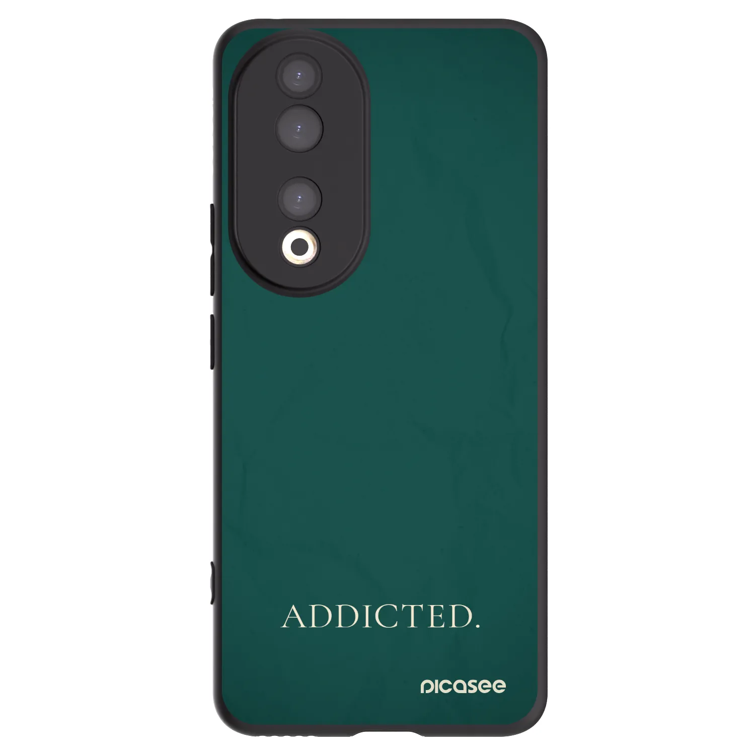 Picasee silikonski črni ovitek za Honor 90 5G - Addicted