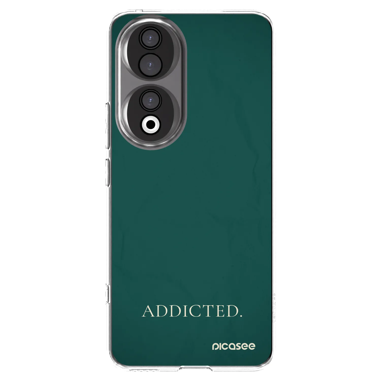 Picasee silikonski prozorni ovitek za Honor 90 5G - Addicted