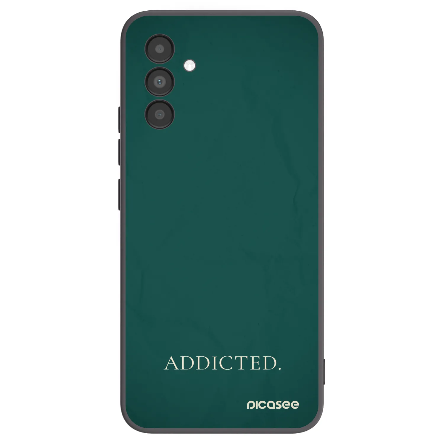 Picasee silikonski črni ovitek za Samsung Galaxy A04s A047F - Addicted