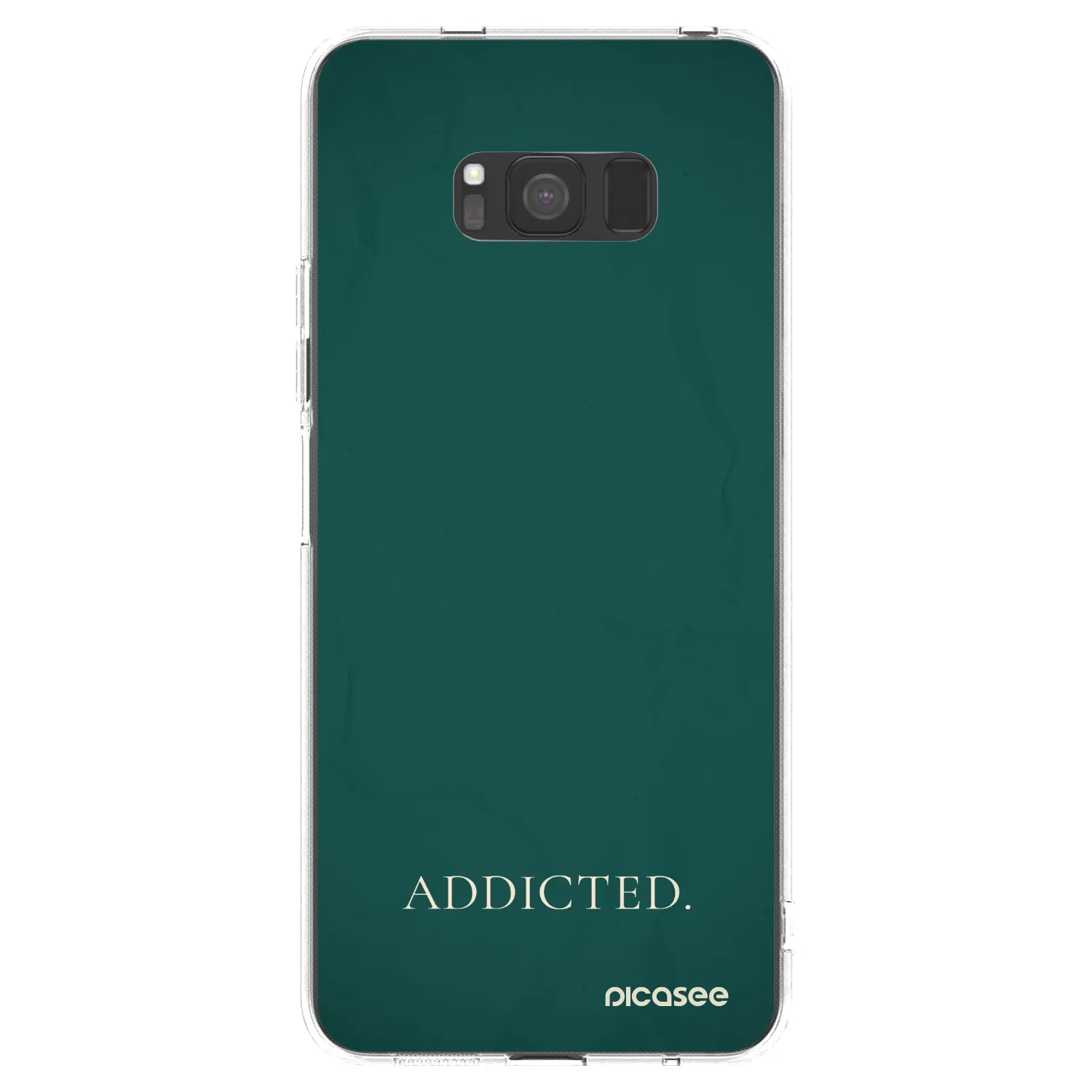 Picasee silikonski prozorni ovitek za Samsung Galaxy S8 G950F - Addicted