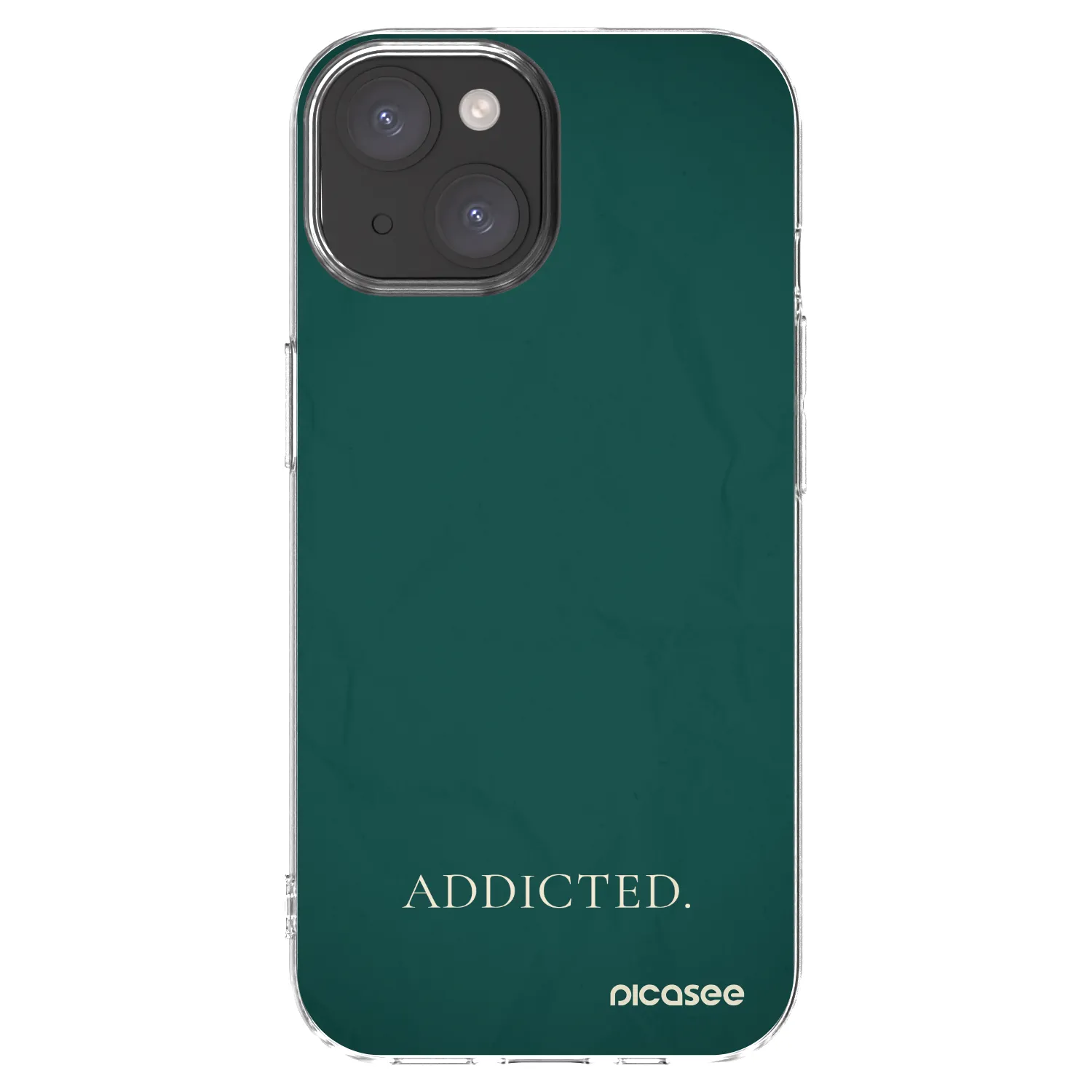 Picasee silikonski prozorni ovitek za Apple iPhone 15 - Addicted