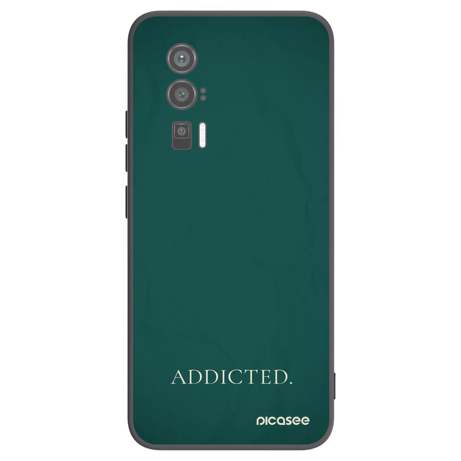 Picasee silikonski črni ovitek za Xiaomi Poco F5 Pro 5G - Addicted