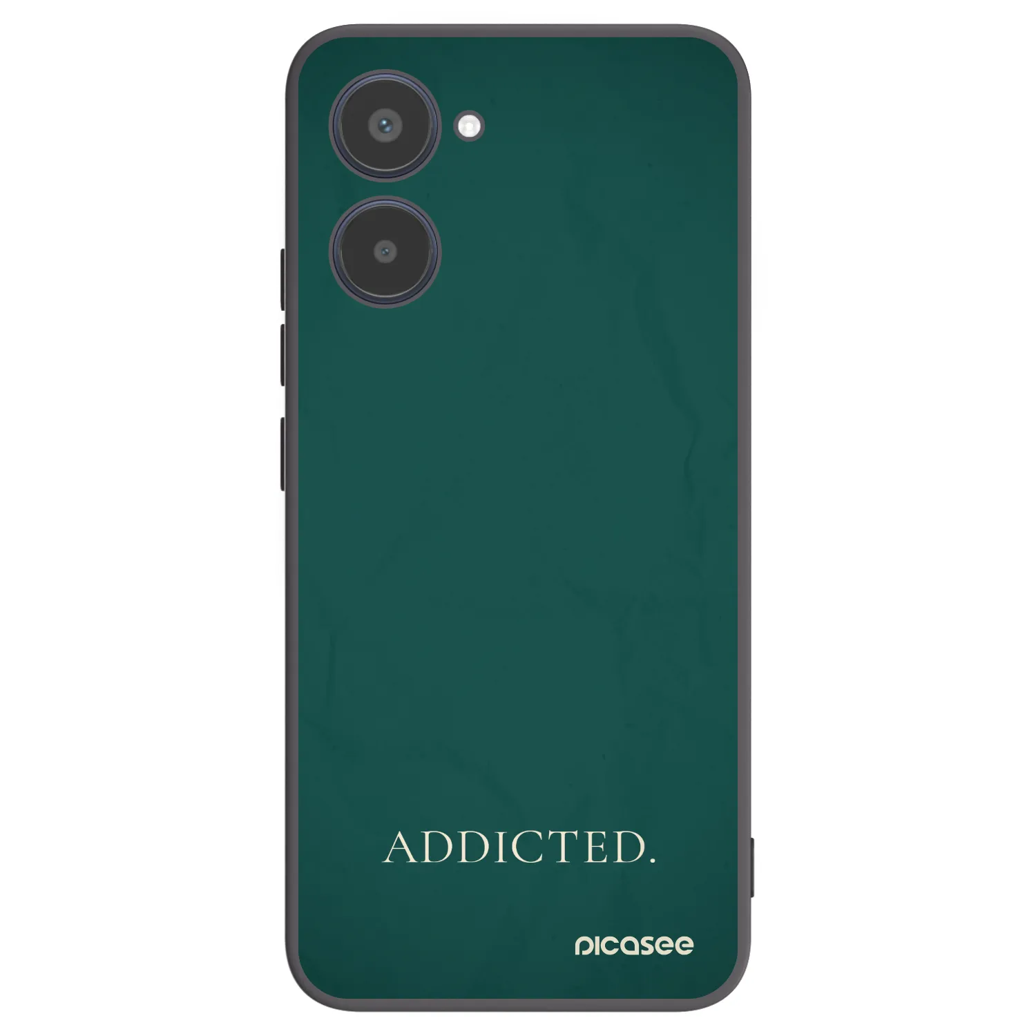 Picasee silikonski črni ovitek za Realme 10 4G - Addicted