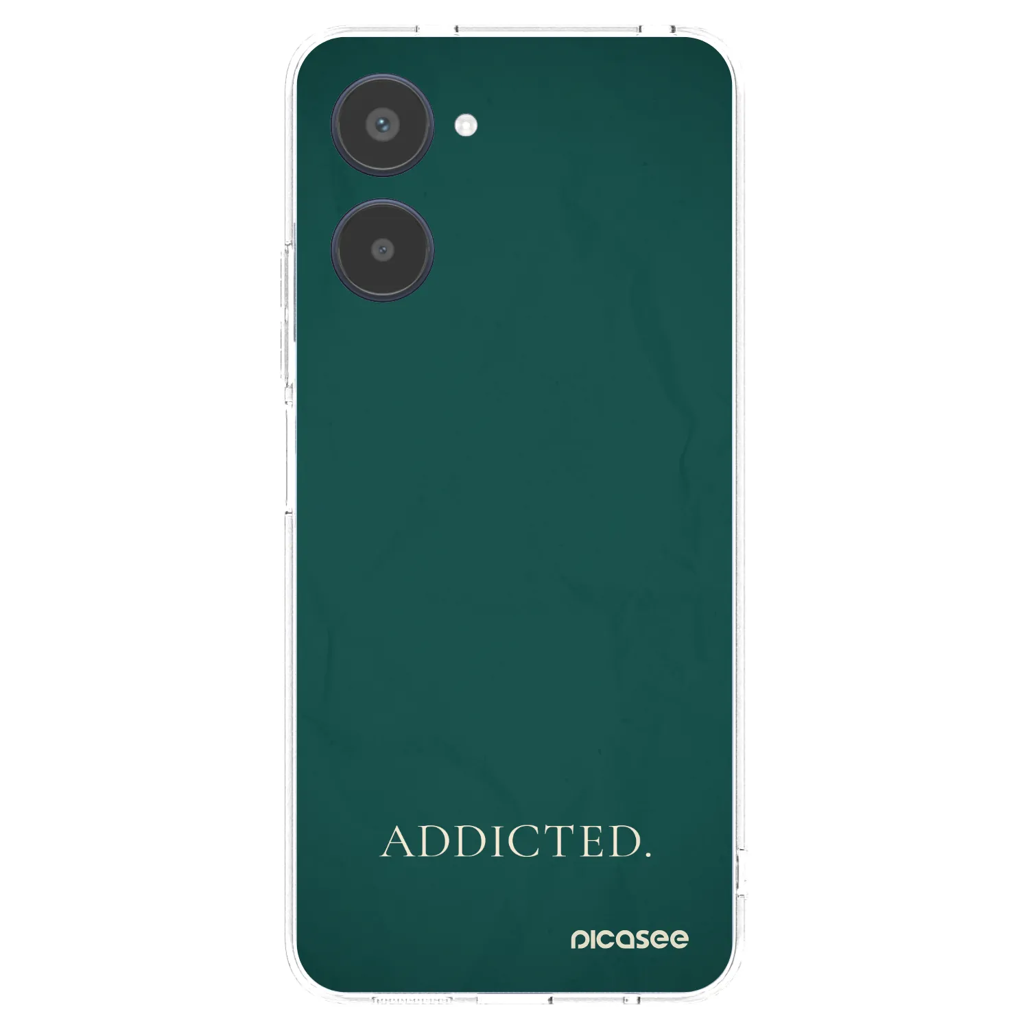 Picasee silikonski prozorni ovitek za Realme 10 4G - Addicted