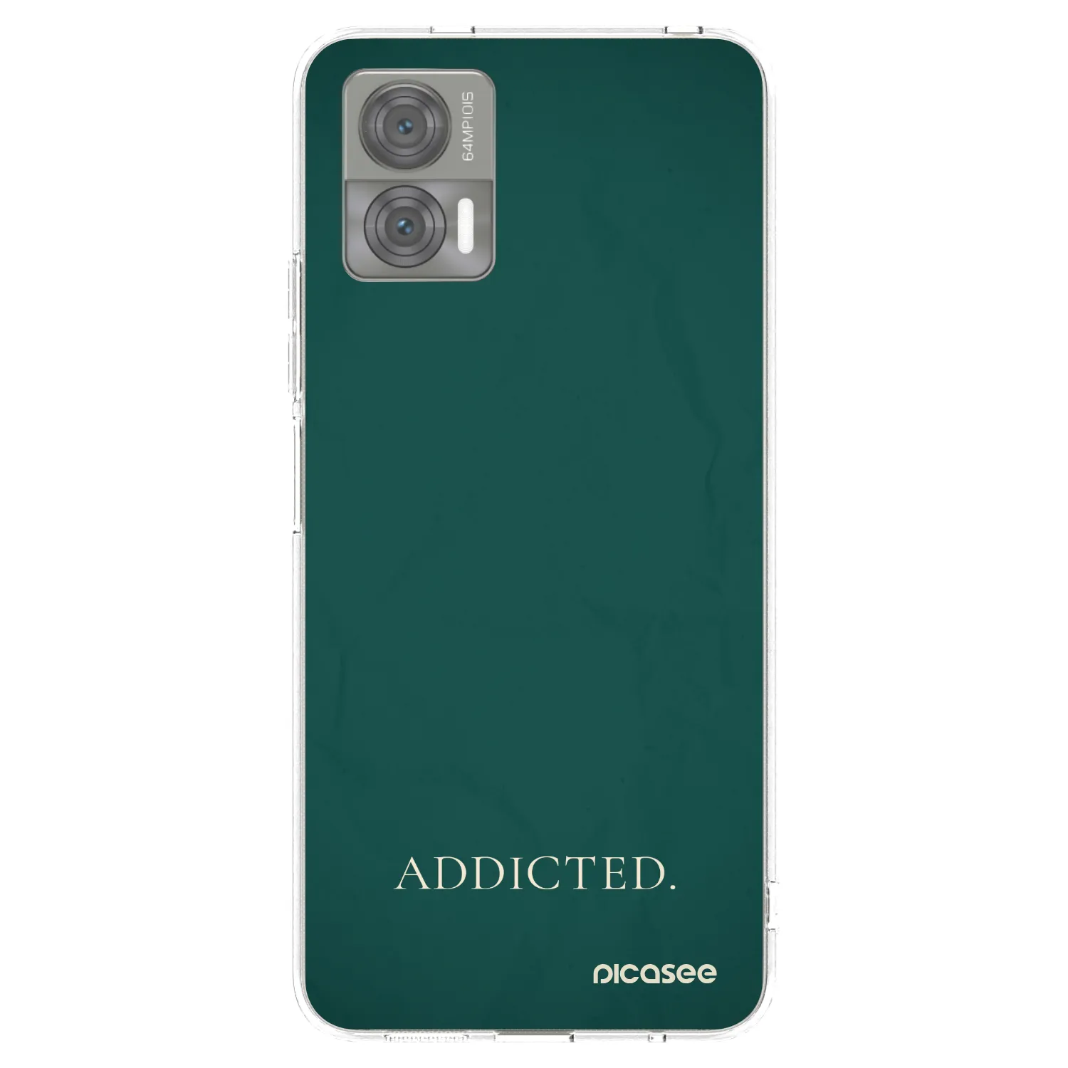 Picasee silikonski prozorni ovitek za Motorola Edge 30 Neo - Addicted