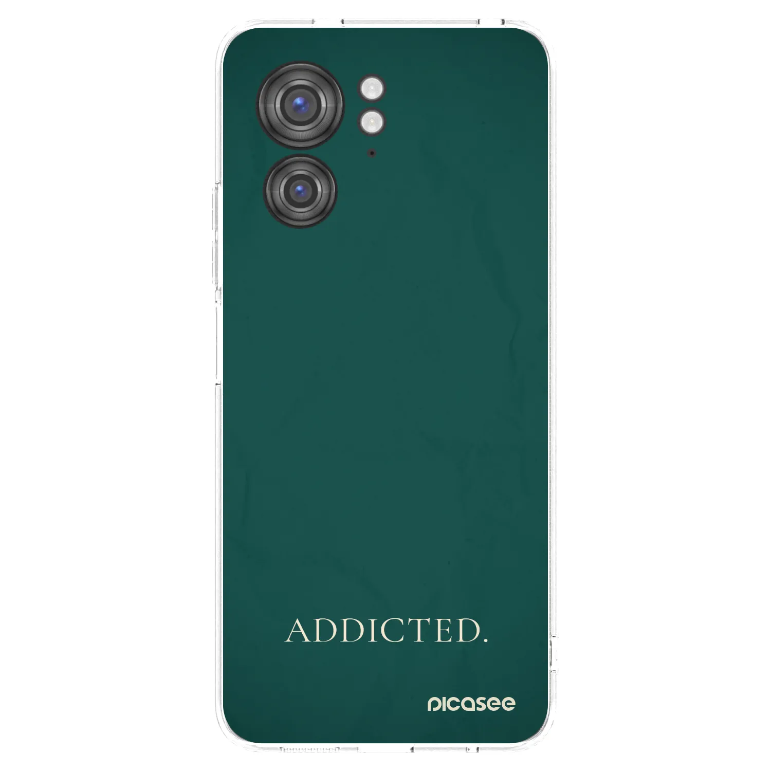 Picasee silikonski prozorni ovitek za Motorola Edge 40 - Addicted