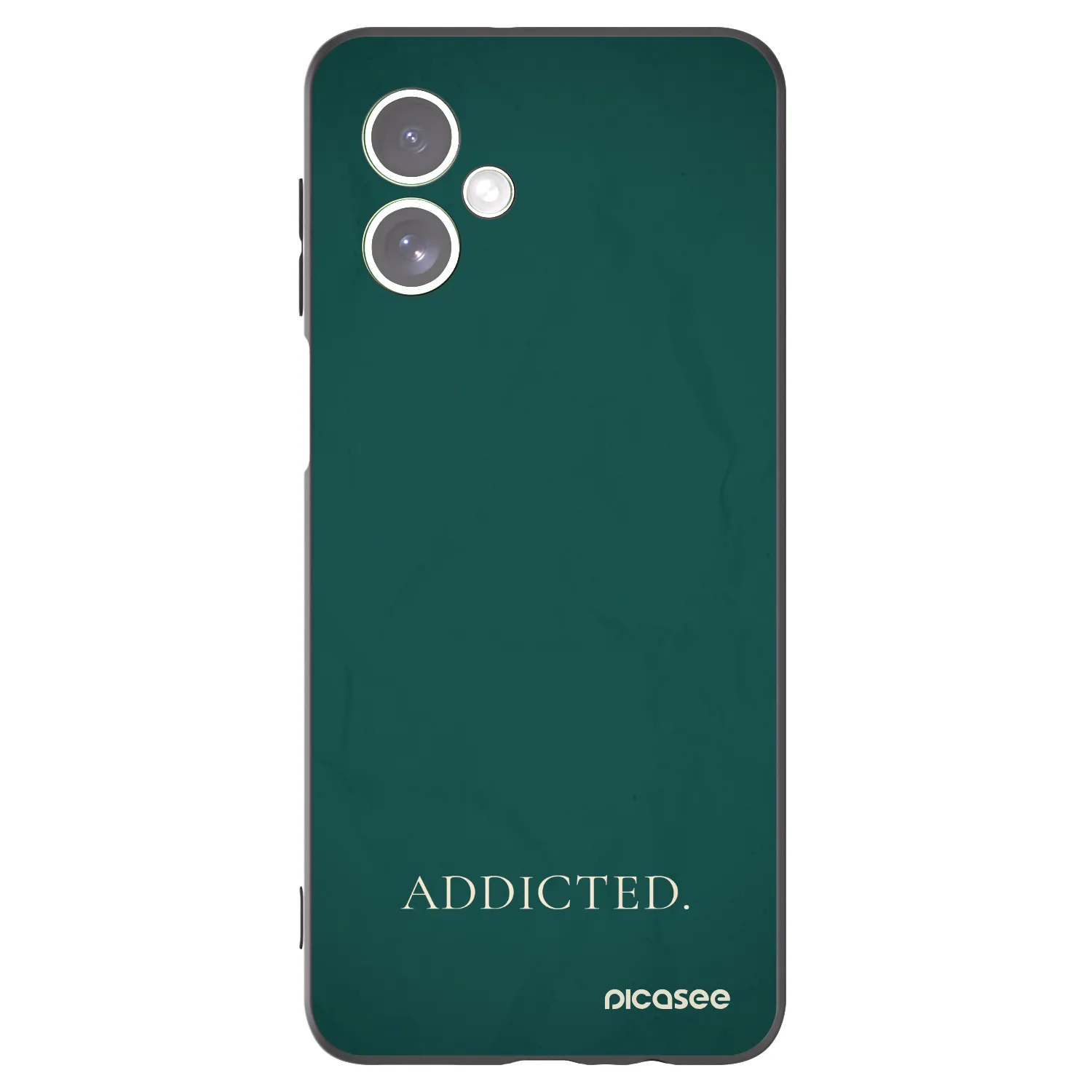 Picasee silikonski črni ovitek za Motorola Moto G54 5G - Addicted