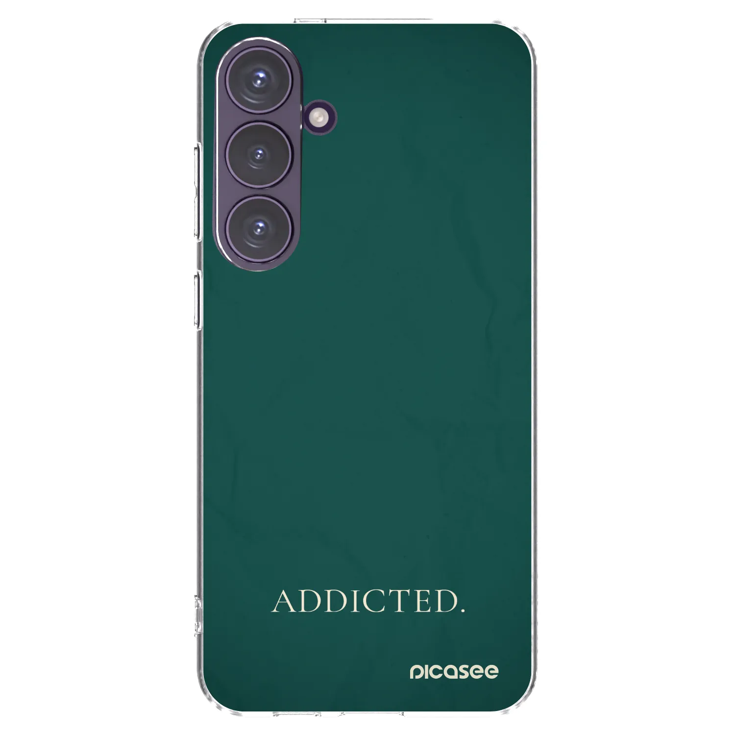 Picasee silikonski prozorni ovitek za Samsung Galaxy S24+ S926B 5G - Addicted