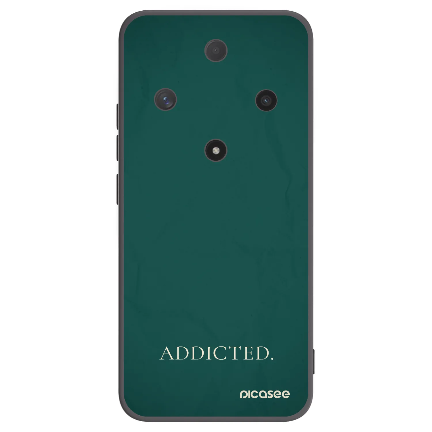 Picasee silikonski črni ovitek za Honor Magic6 Lite 5G - Addicted