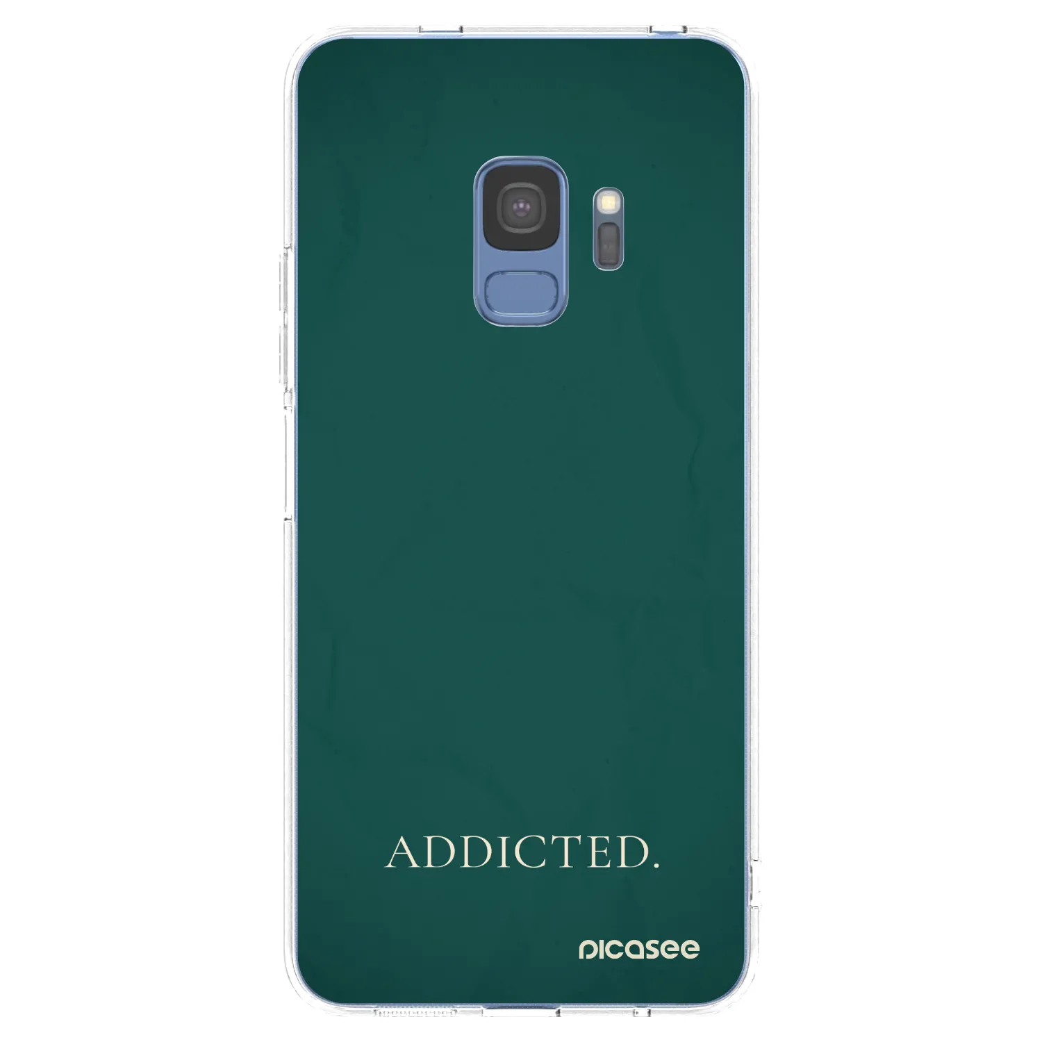 Picasee silikonski prozorni ovitek za Samsung Galaxy S9 G960F - Addicted