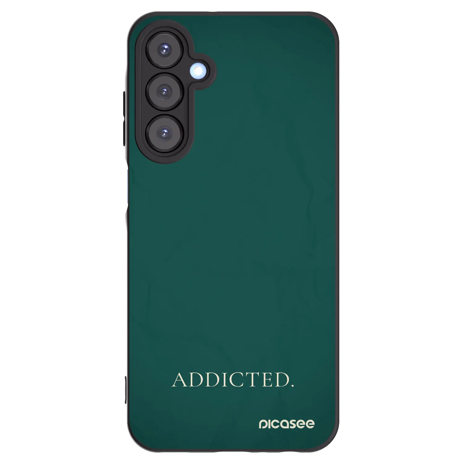 Picasee silikonski črni ovitek za Samsung Galaxy A25 A256B 5G - Addicted