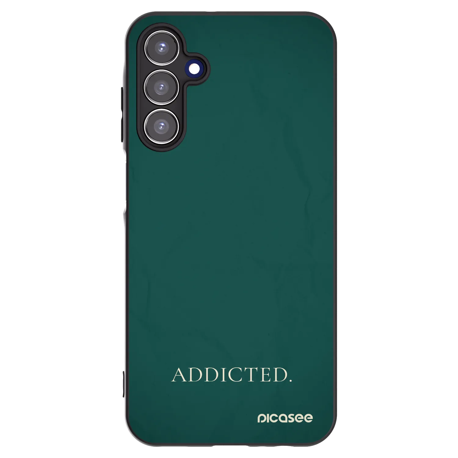 Picasee silikonski črni ovitek za Samsung Galaxy A15 A156B 5G - Addicted