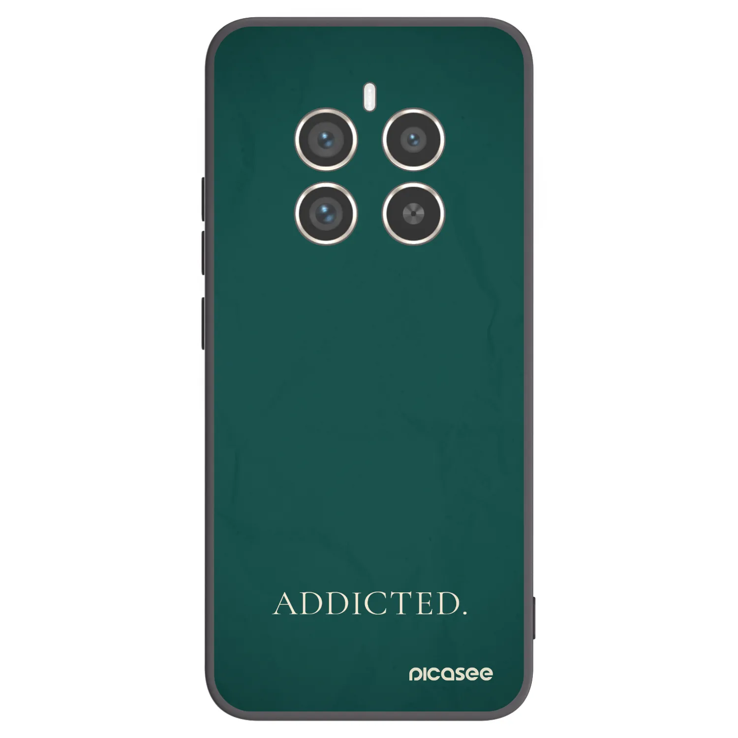 Picasee silikonski črni ovitek za Realme 12 Pro 5G - Addicted