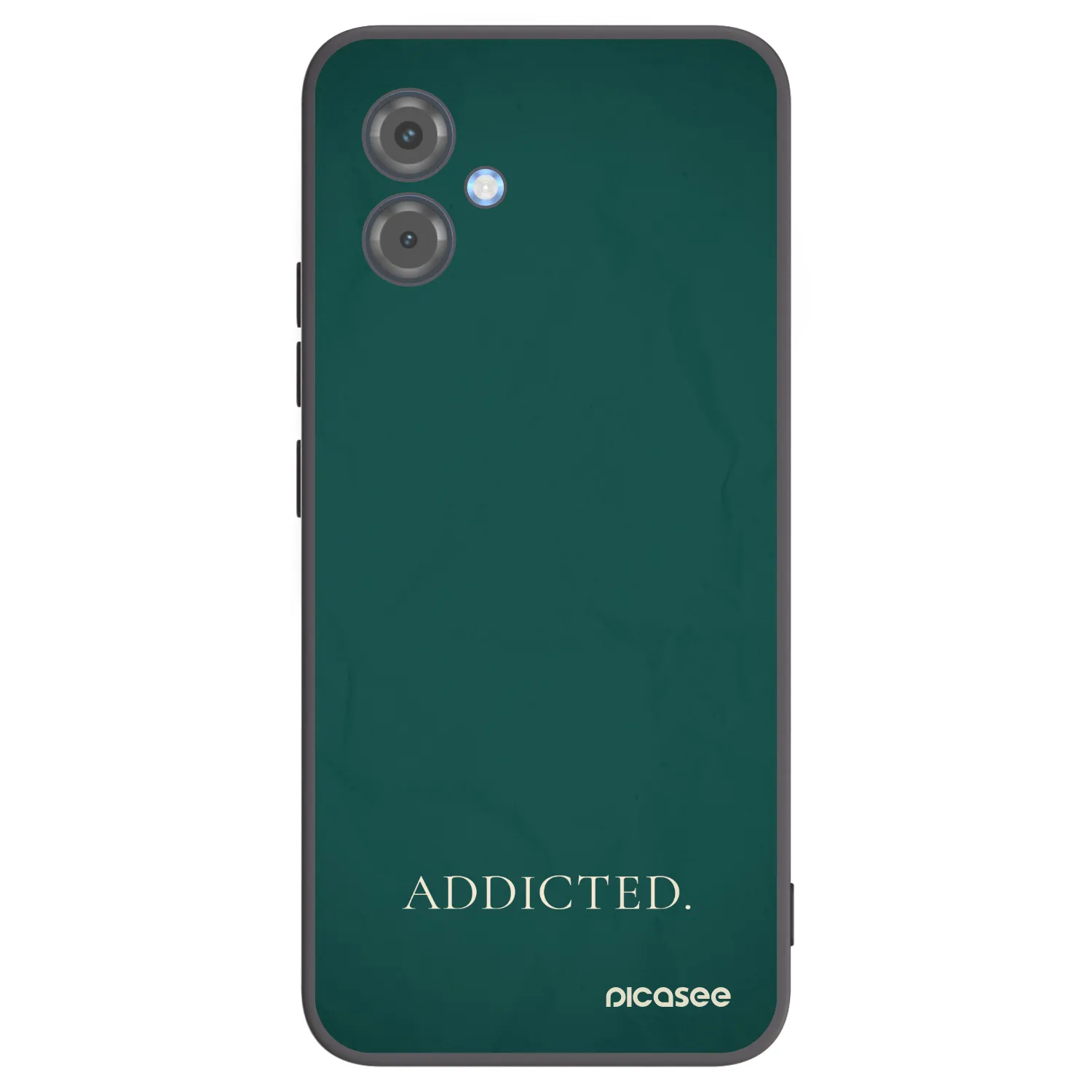 Picasee silikonski črni ovitek za Motorola Moto G14 - Addicted