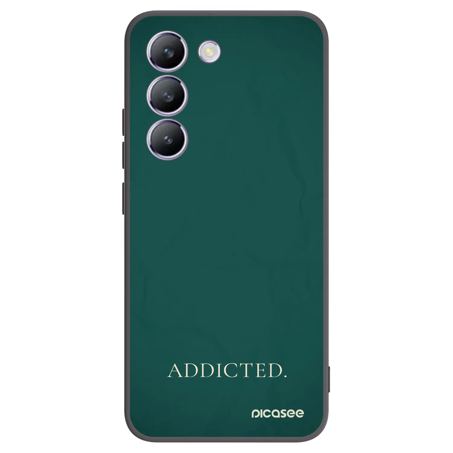 Picasee silikonski črni ovitek za Vivo V40 SE 5G - Addicted