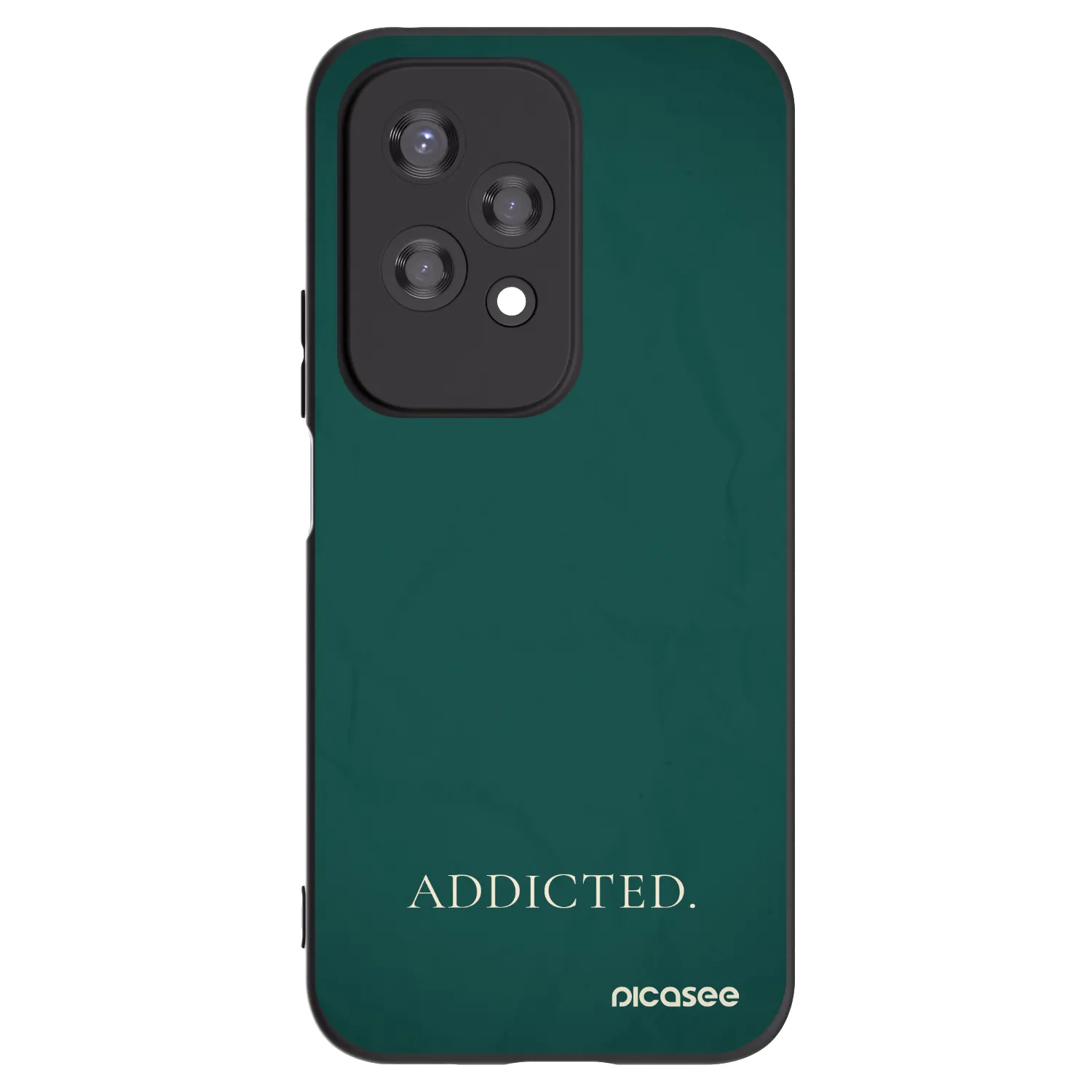 Picasee silikonski črni ovitek za Honor 200 Lite - Addicted