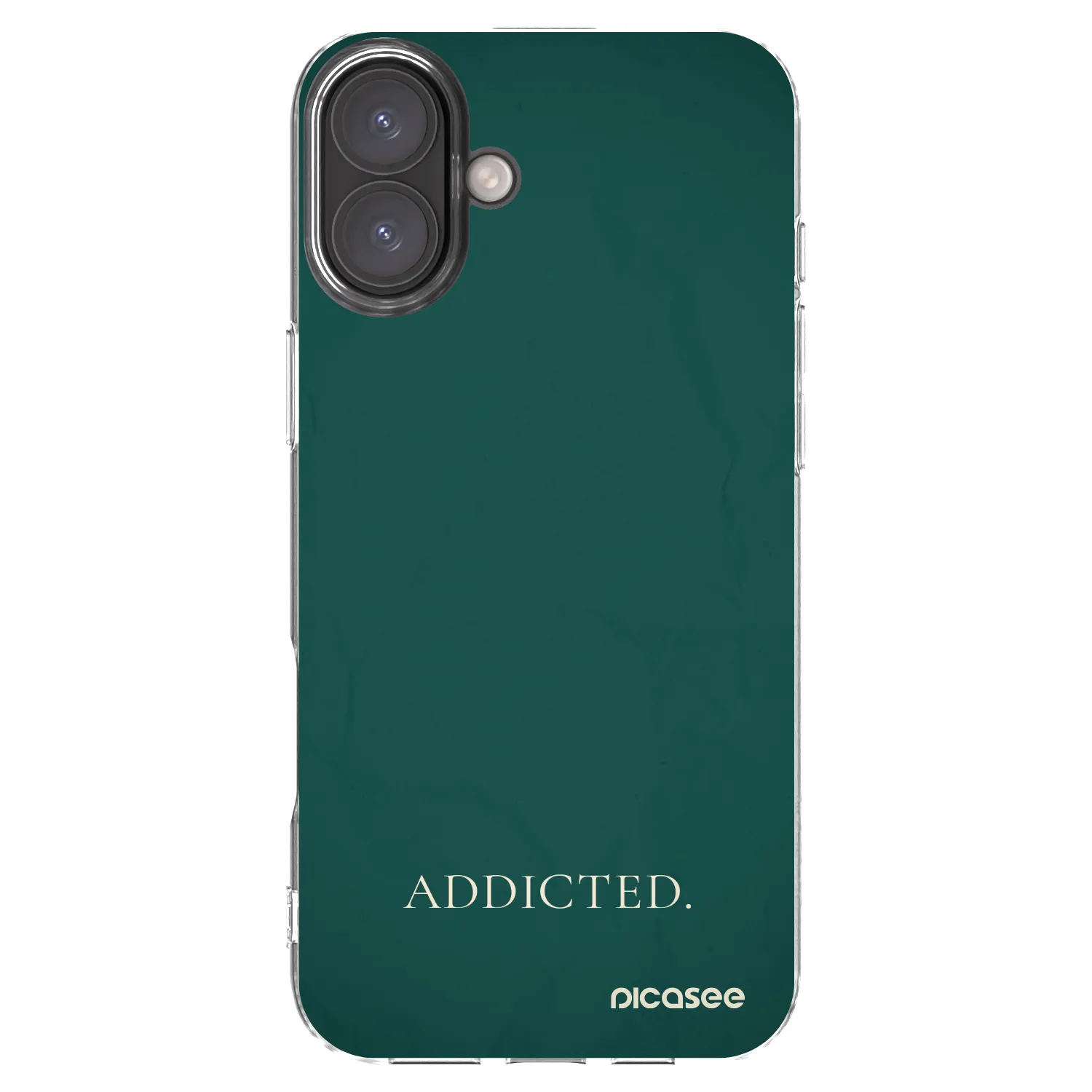 Picasee silikonski prozorni ovitek za Apple iPhone 16 Plus - Addicted