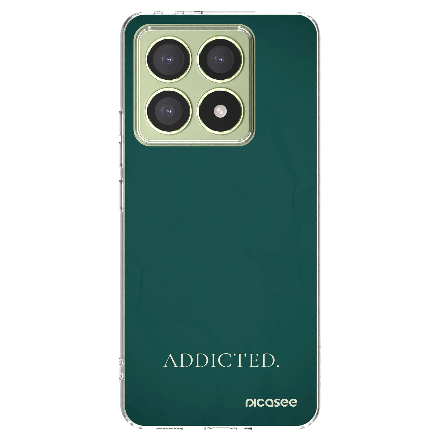 Picasee silikonski prozorni ovitek za Xiaomi 14T - Addicted