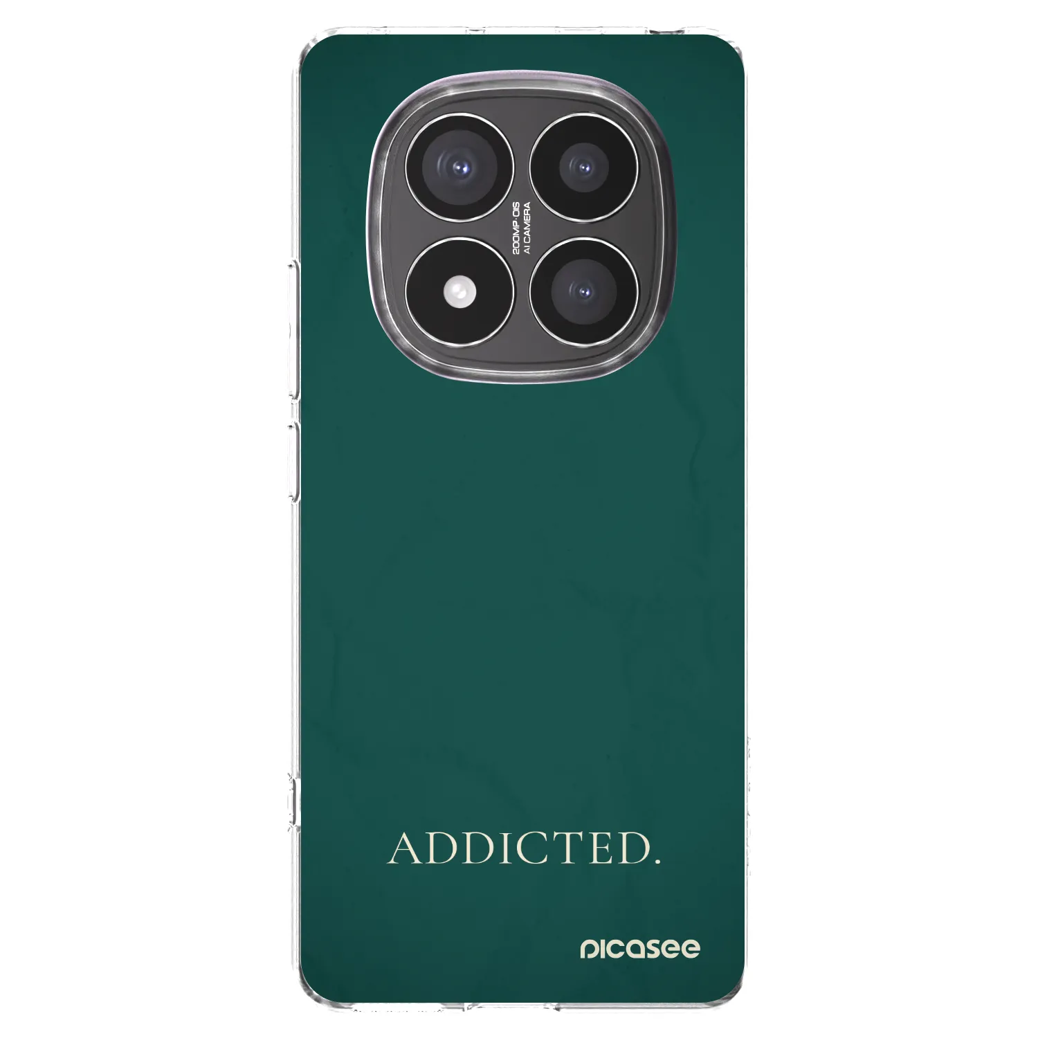 Picasee silikonski prozorni ovitek za Xiaomi Redmi Note 14 Pro+ 5G - Addicted
