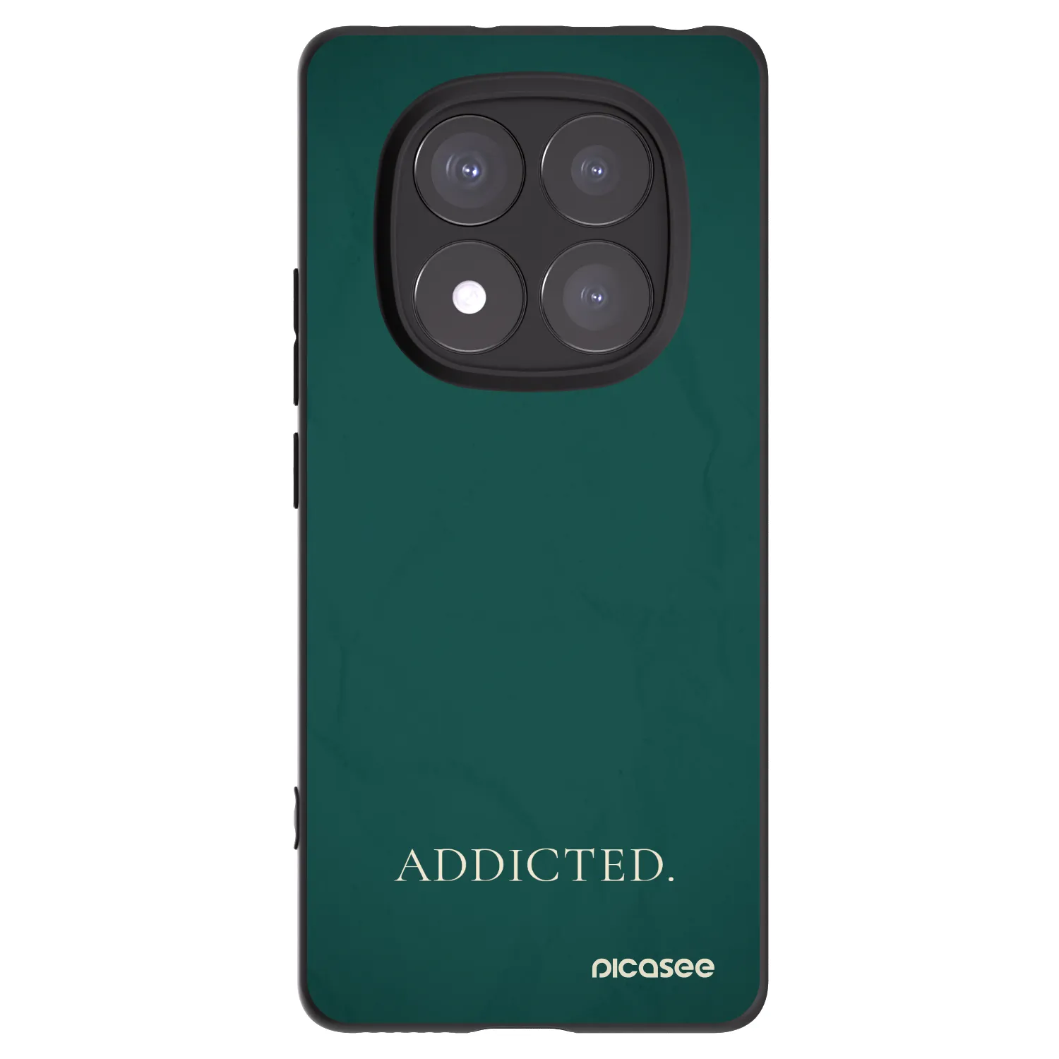 Picasee silikonski črni ovitek za Xiaomi Redmi Note 14 Pro 5G - Addicted