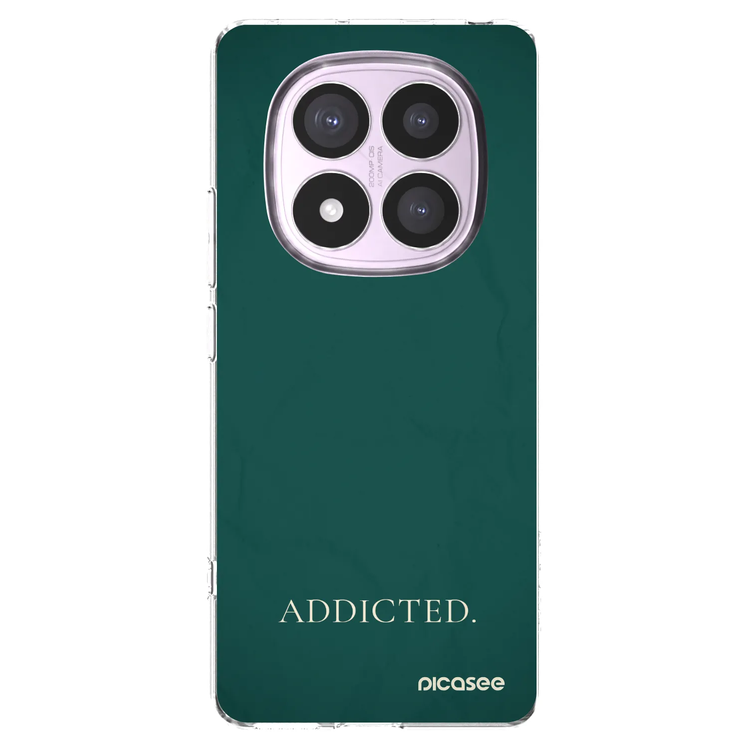 Picasee silikonski prozorni ovitek za Xiaomi Redmi Note 14 Pro 5G - Addicted