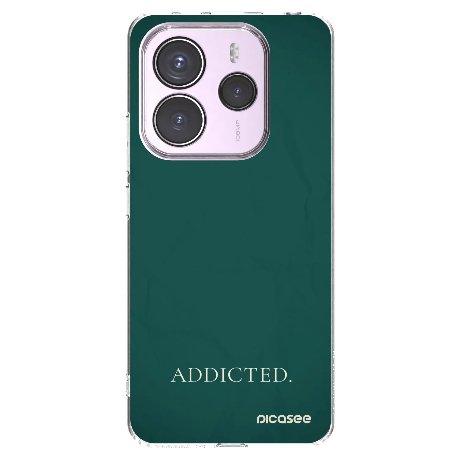 Picasee silikonski prozorni ovitek za Xiaomi Redmi Note 14 5G - Addicted
