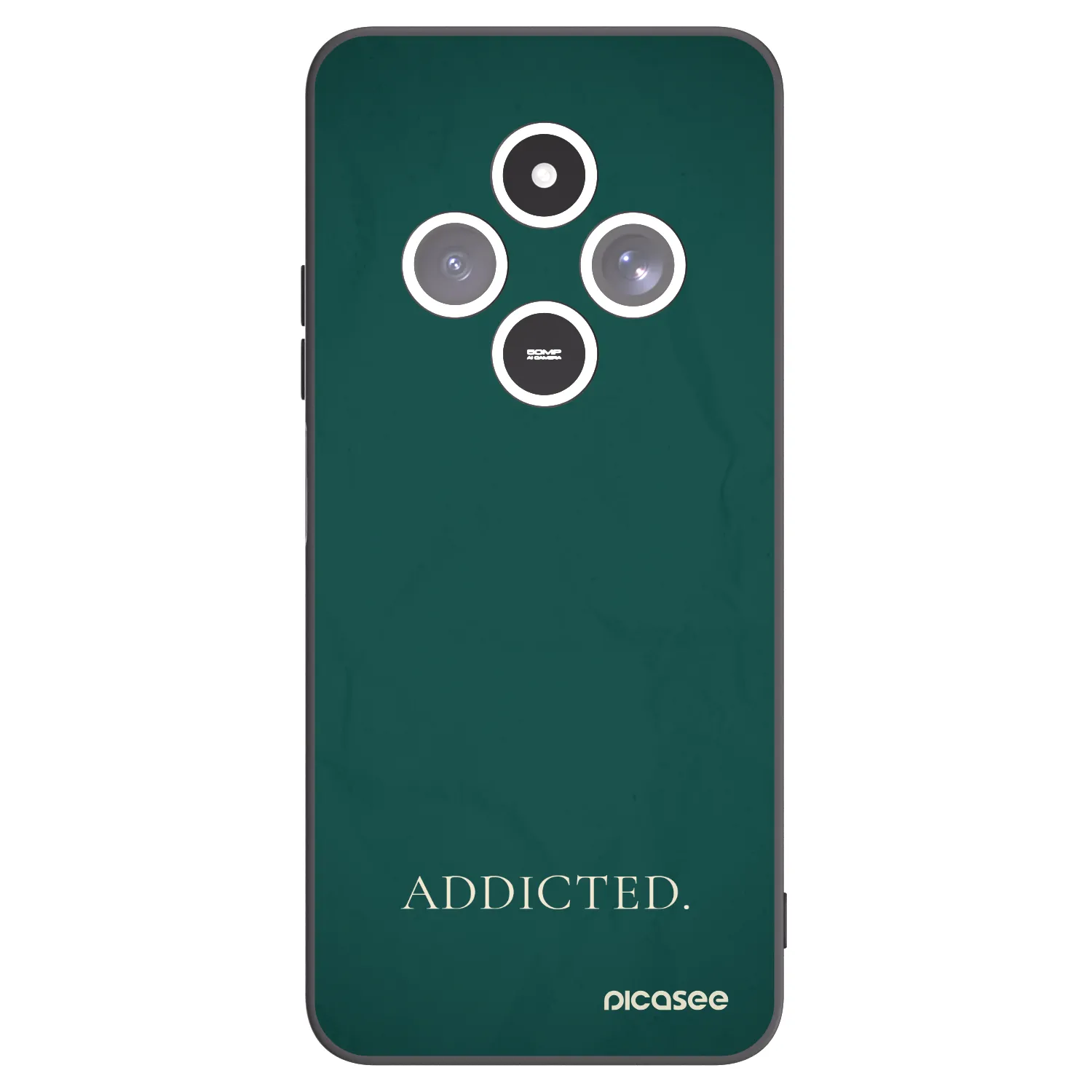 Picasee silikonski črni ovitek za Xiaomi Redmi 14C - Addicted