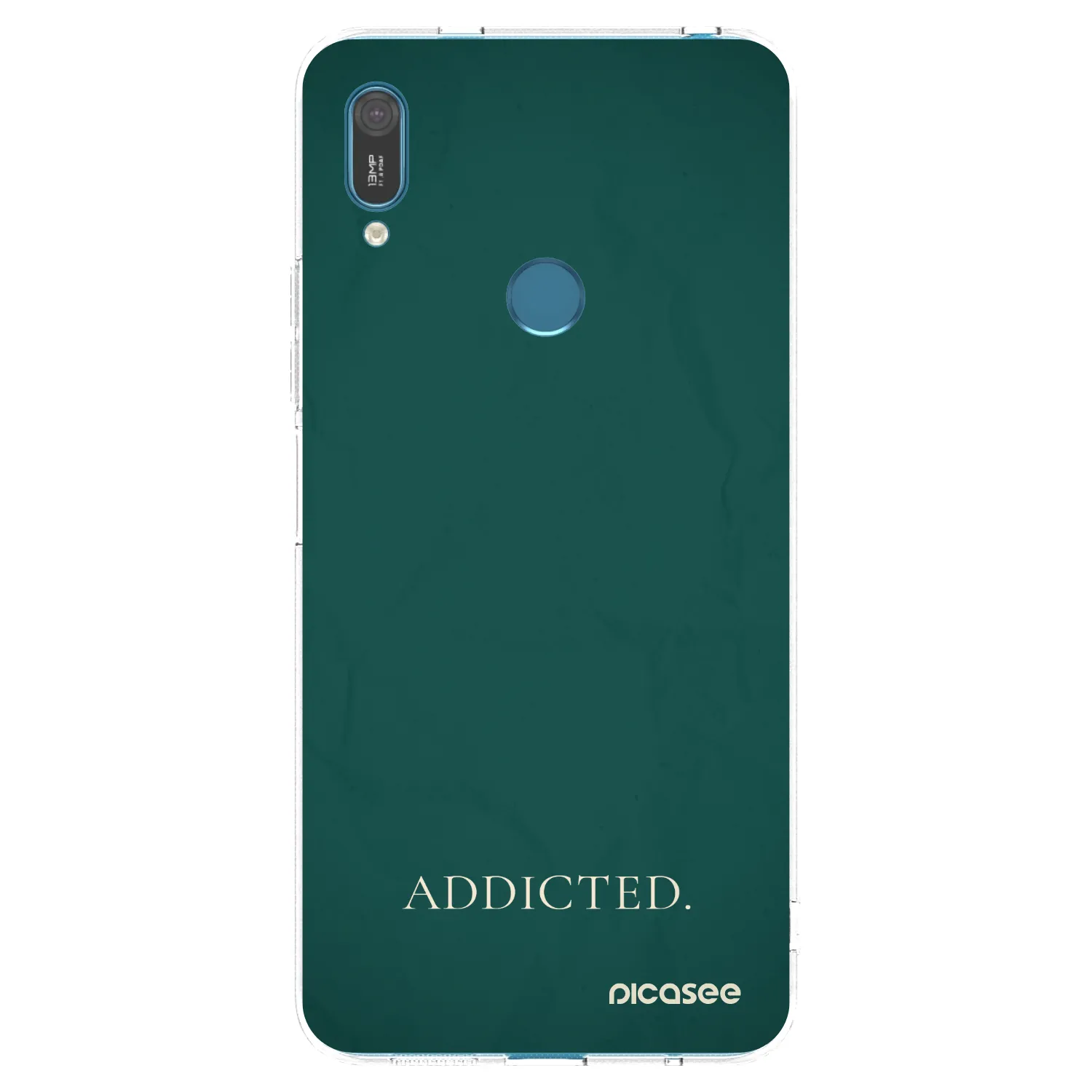 Picasee silikonski prozorni ovitek za Huawei Y7 2019 - Addicted