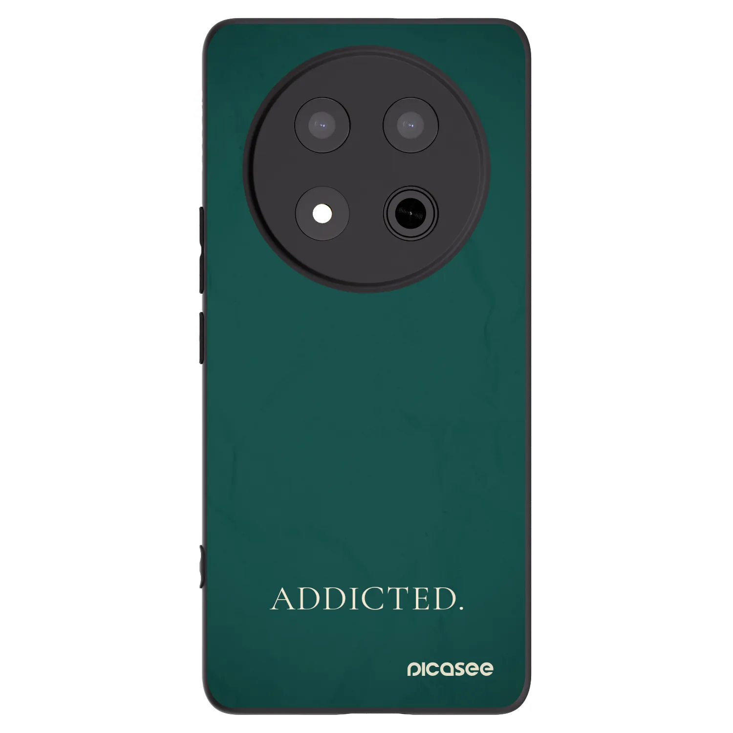 Picasee silikonski črni ovitek za Honor Magic7 Lite 5G - Addicted