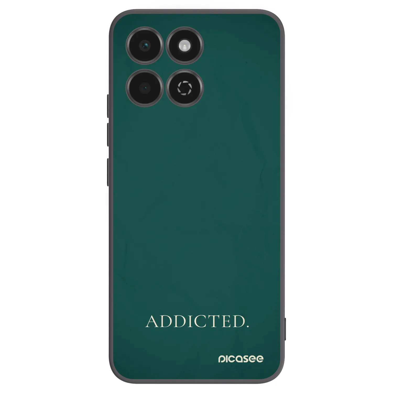 Picasee silikonski črni ovitek za Honor 200 Smart 5G - Addicted