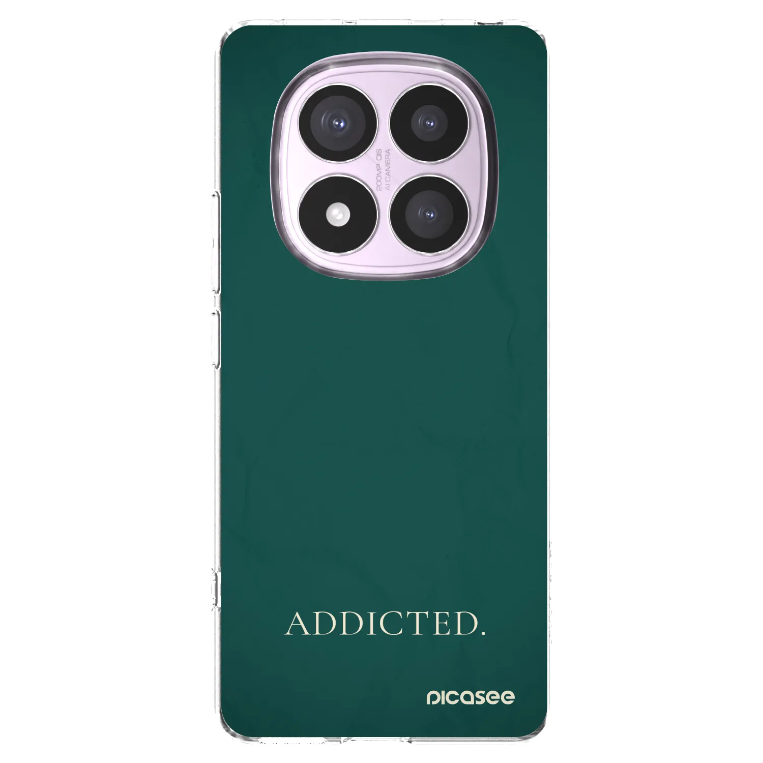 Picasee silikonski prozorni ovitek za Xiaomi Redmi Note 14 Pro 4G - Addicted